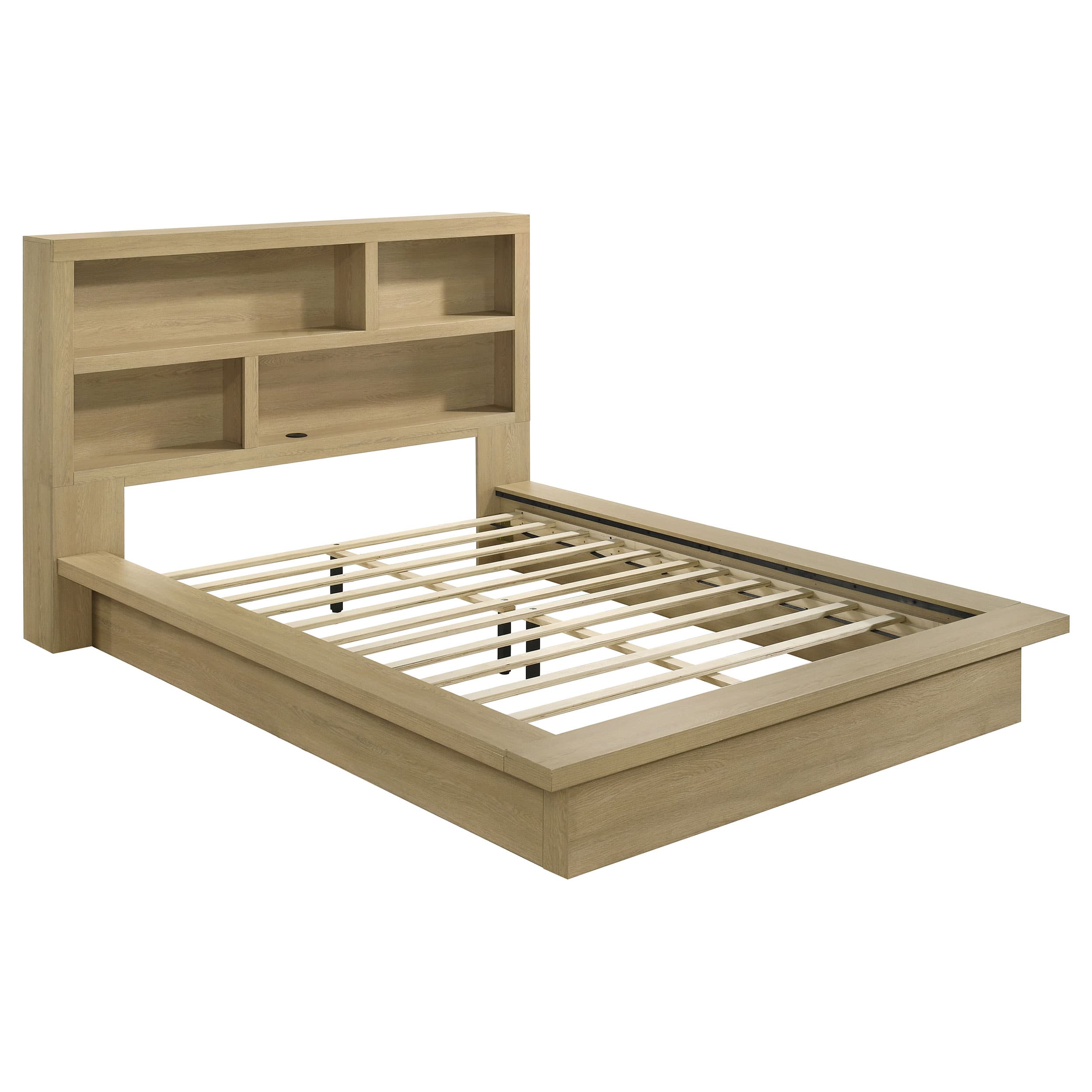 Hendricks 5-piece Queen Bedroom Set Light Oak - Image 2