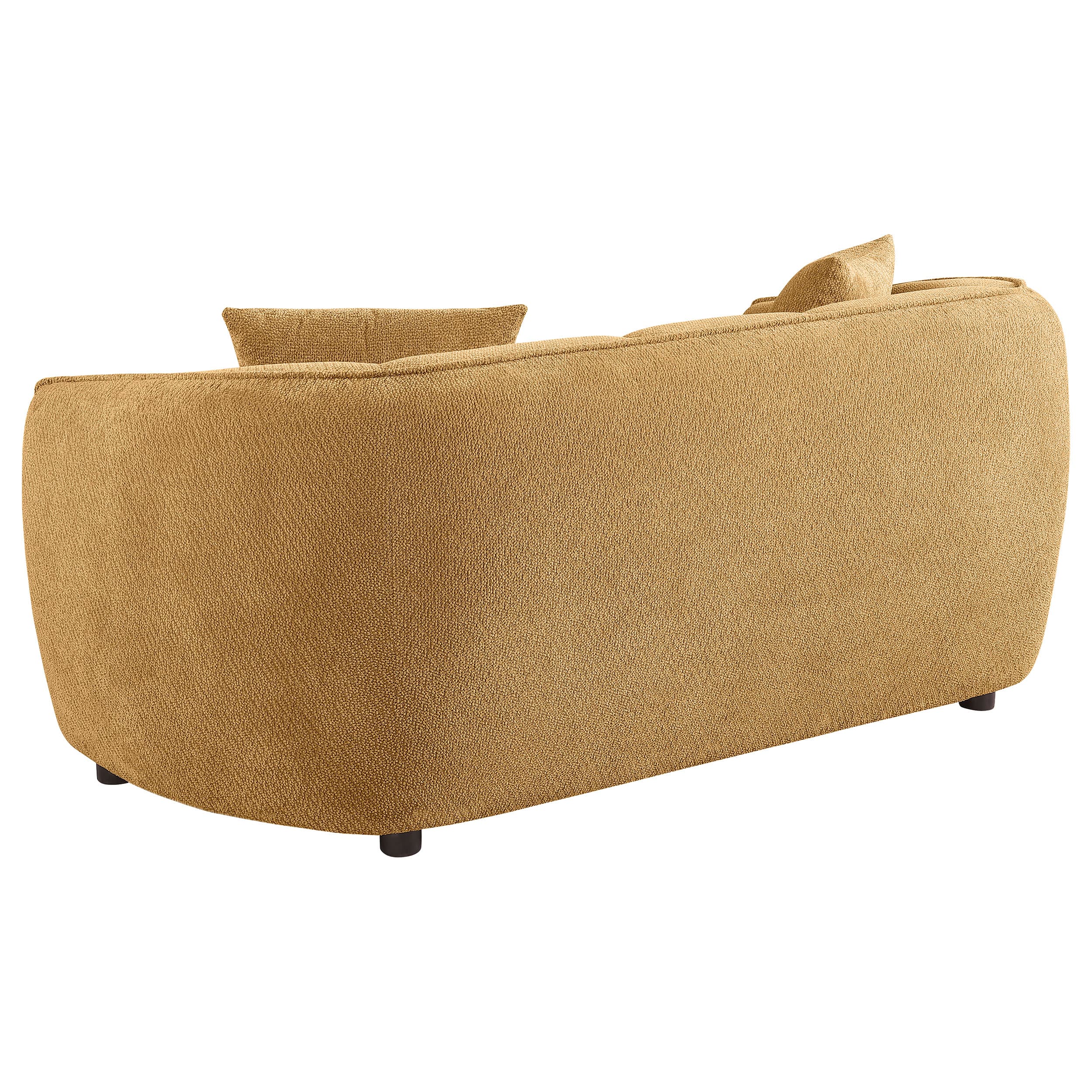 Aleisha 3-piece Fabric Upholstered Sofa Set Mustard Yellow - Image 5