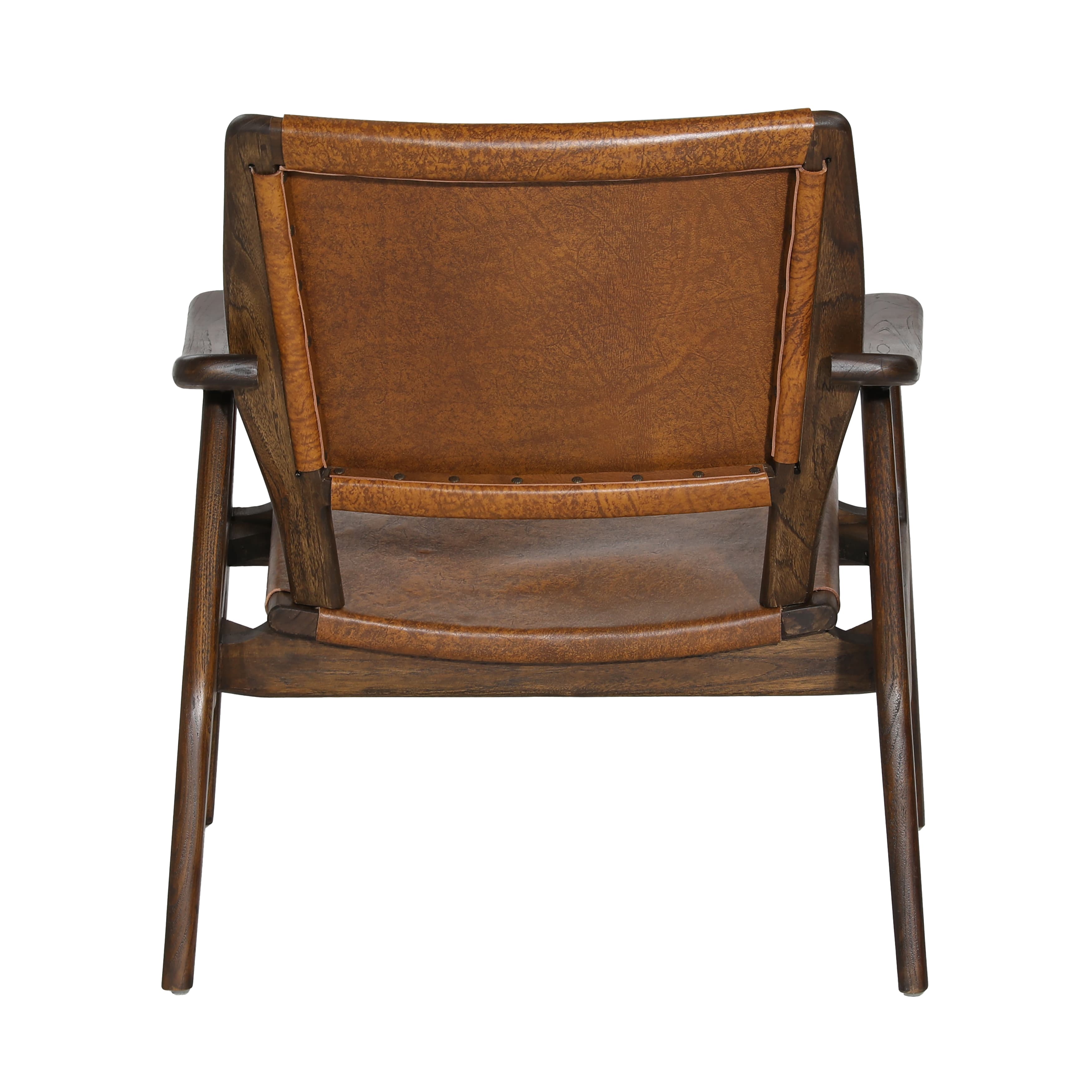 Dania Occasional Chair Brown - Image 4