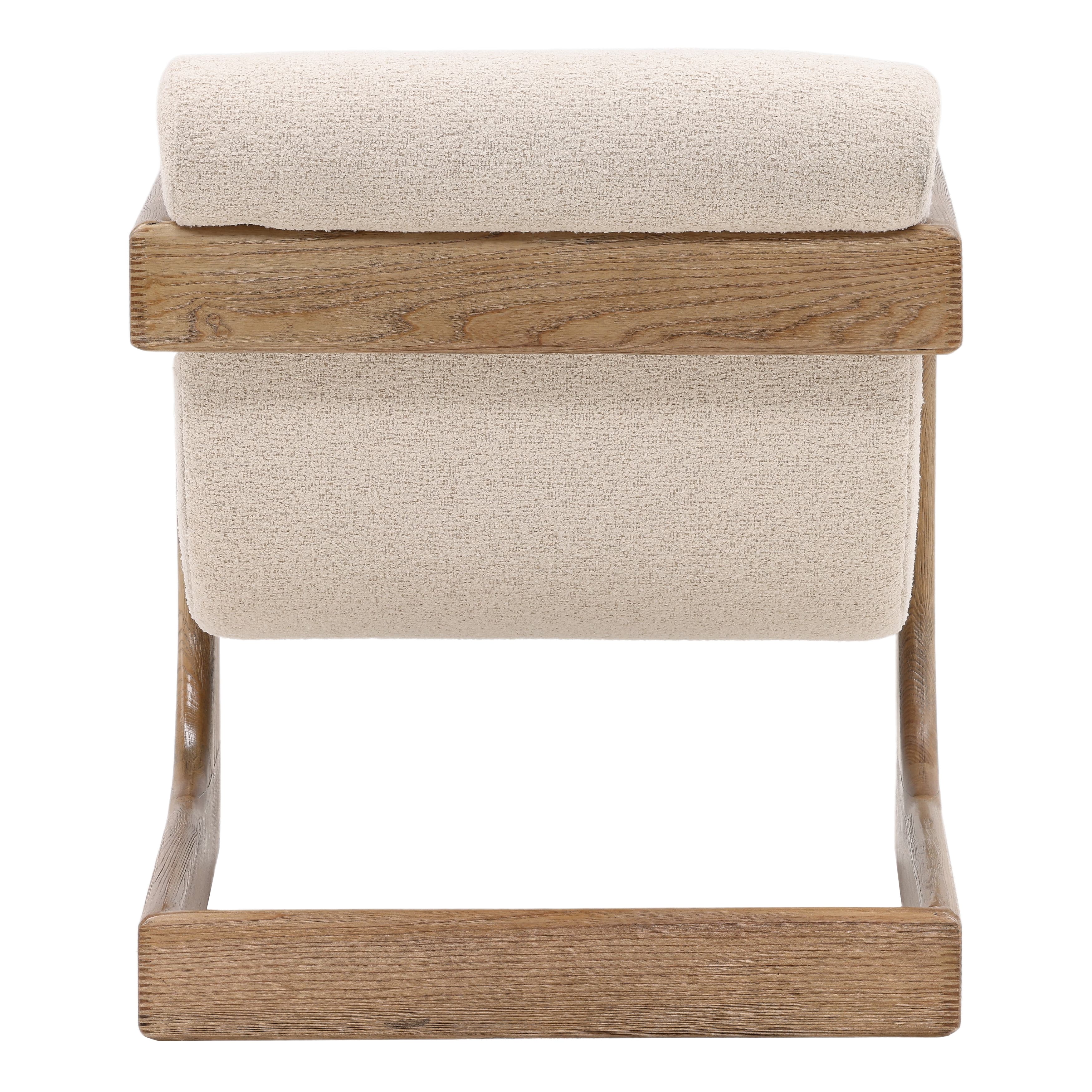 Bridges Occasional Chair Cream - Image 4