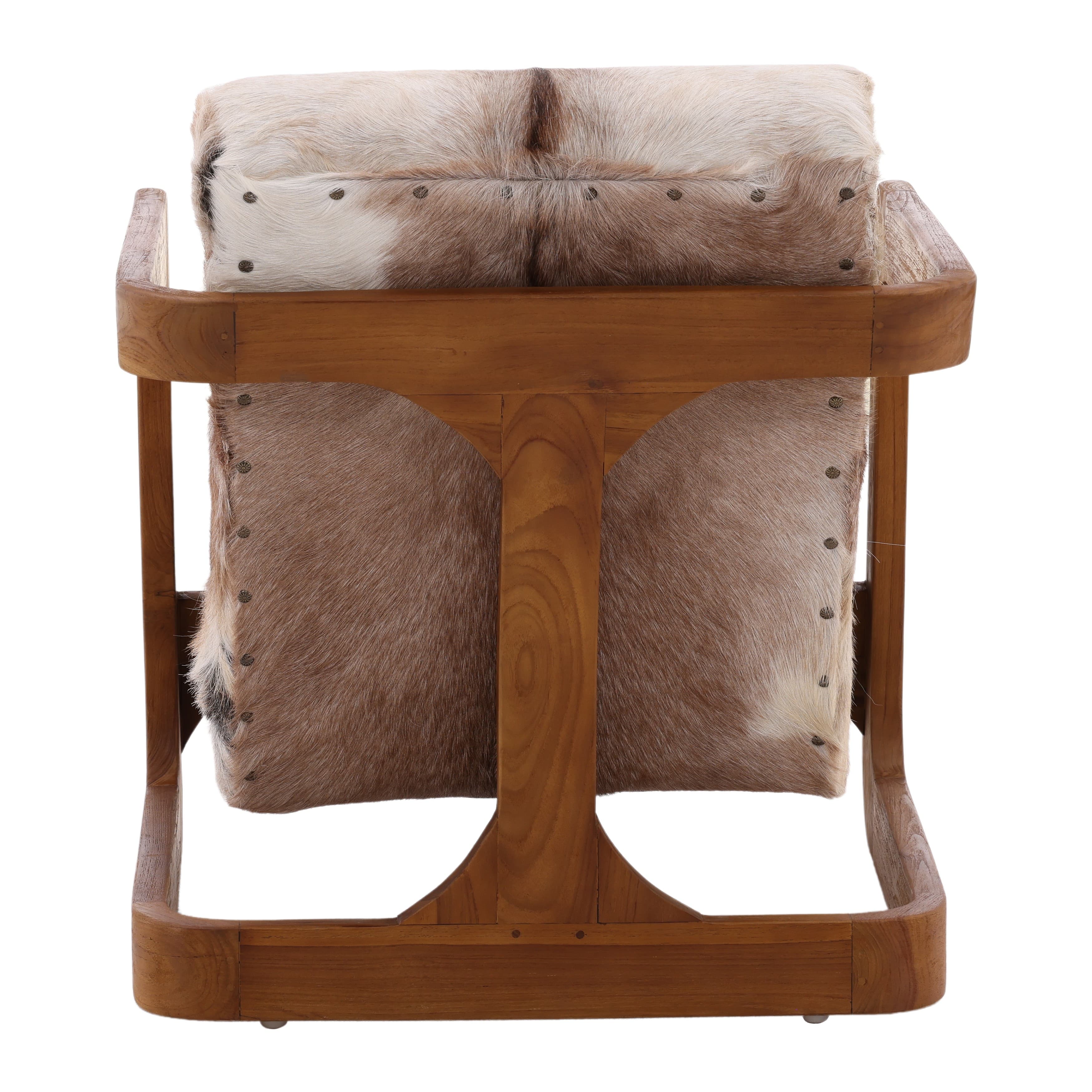 Bautista Occasional Chair Brown - Image 4