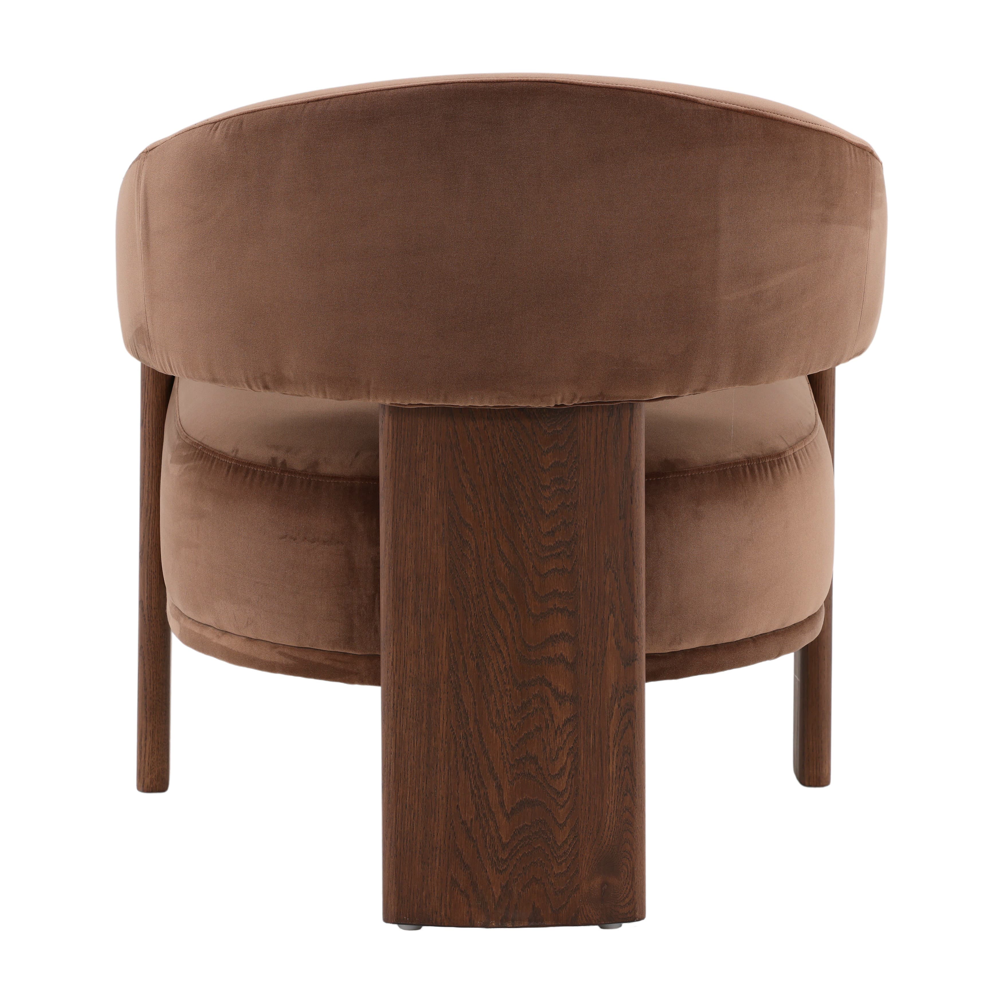 Averie Occasional Chair Brown - Image 4