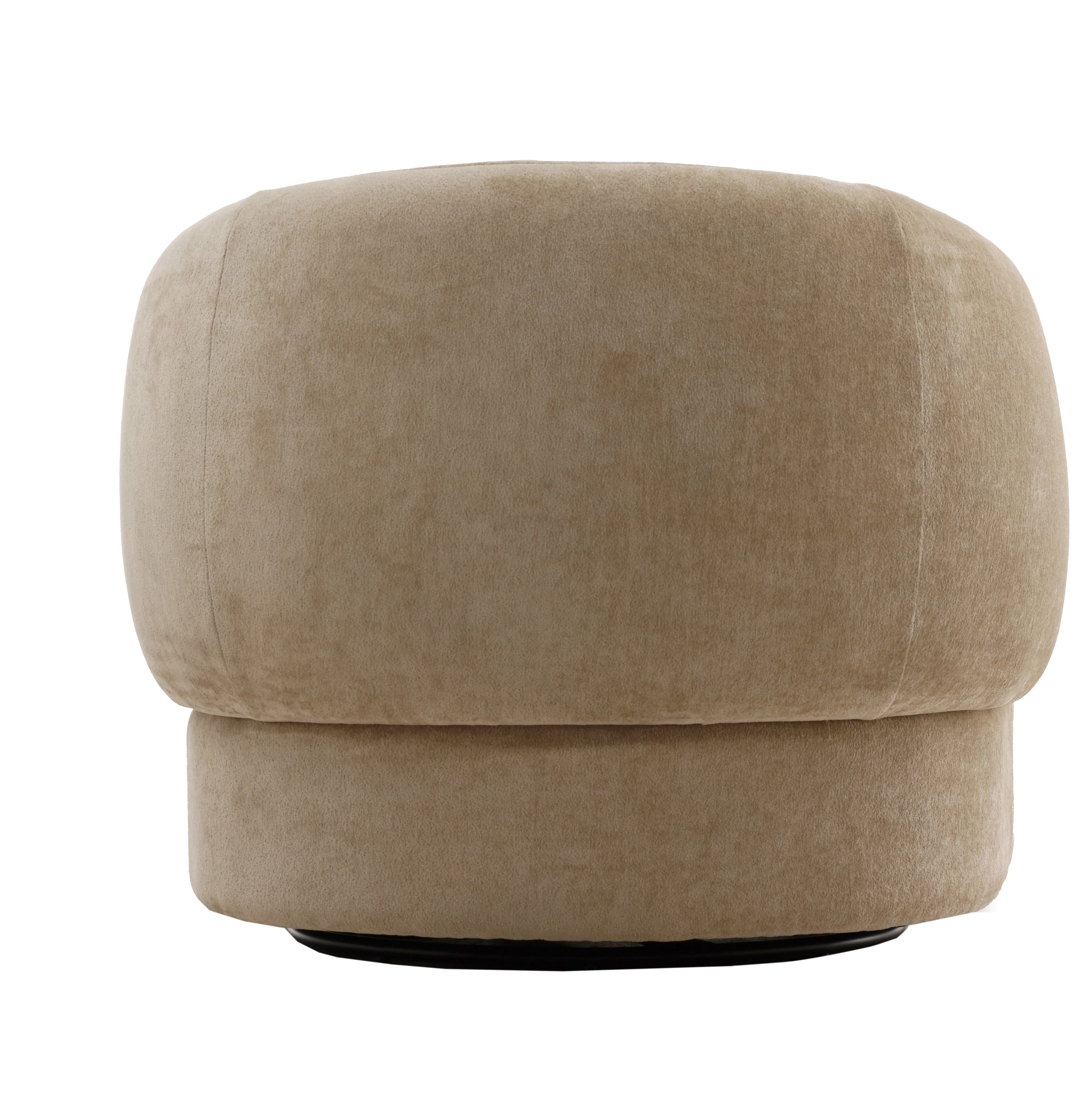 Billie Swivel Chair Sand - Image 4