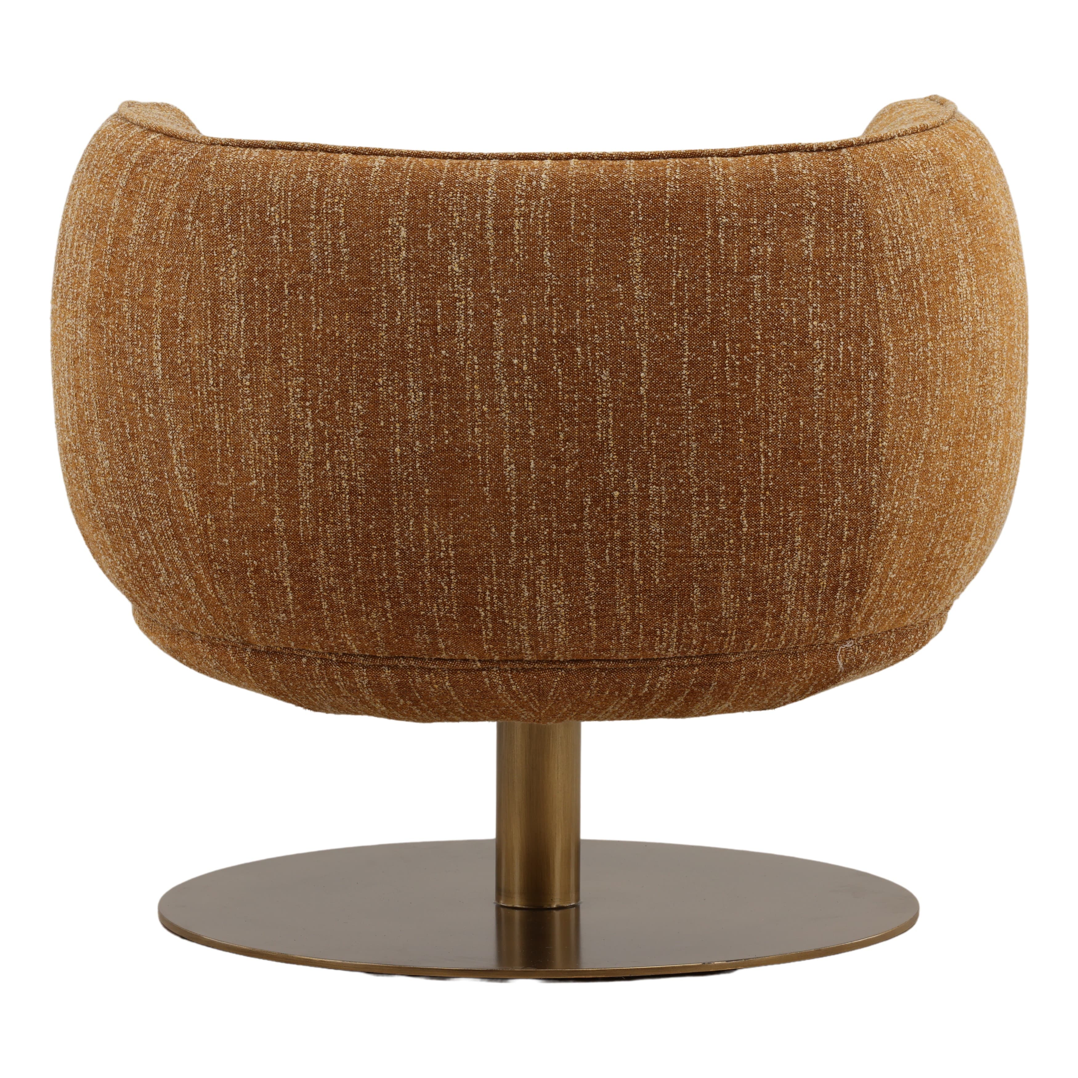 Aisha Swivel Chair Mustard - Image 4