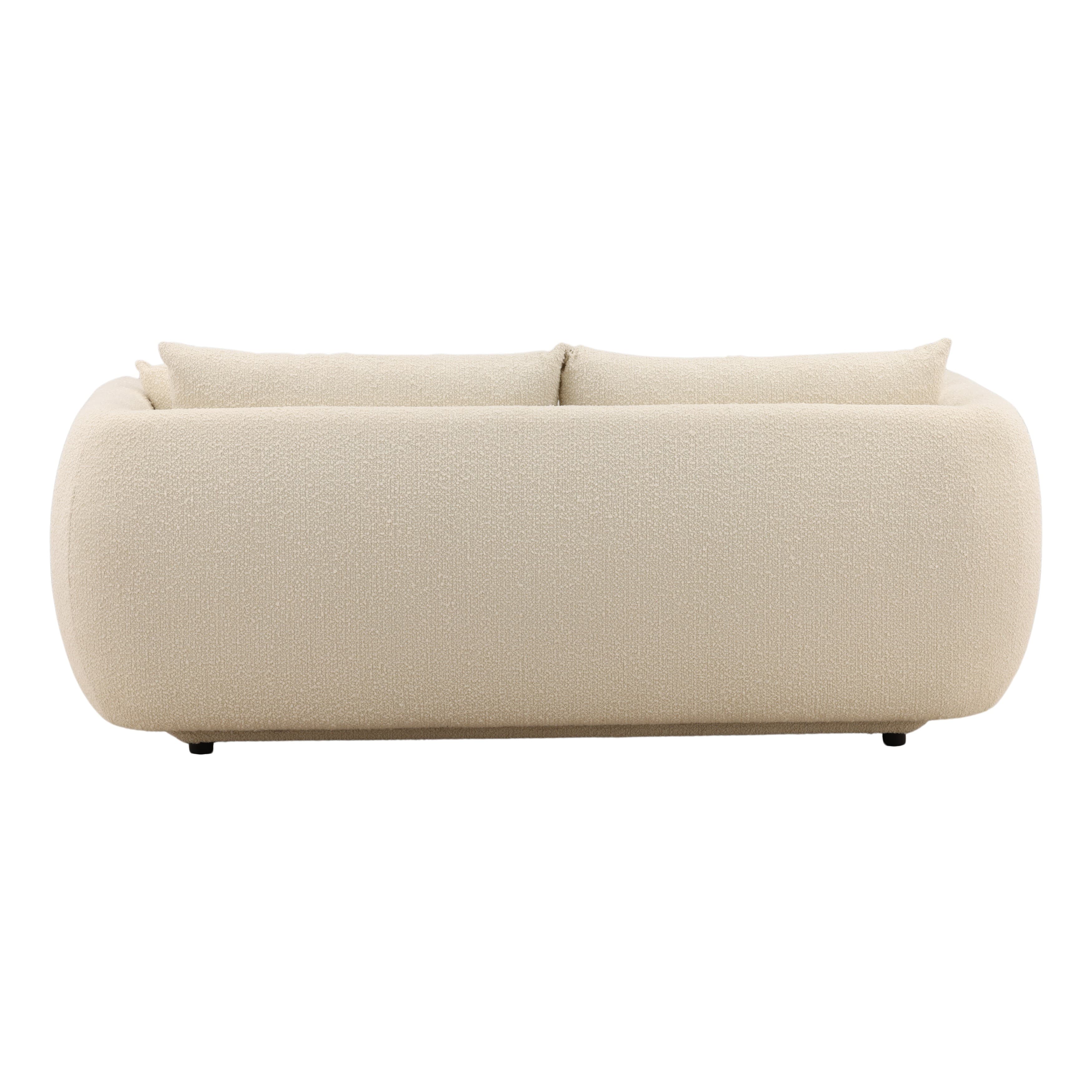 Briceida Sofa Cream - Image 4