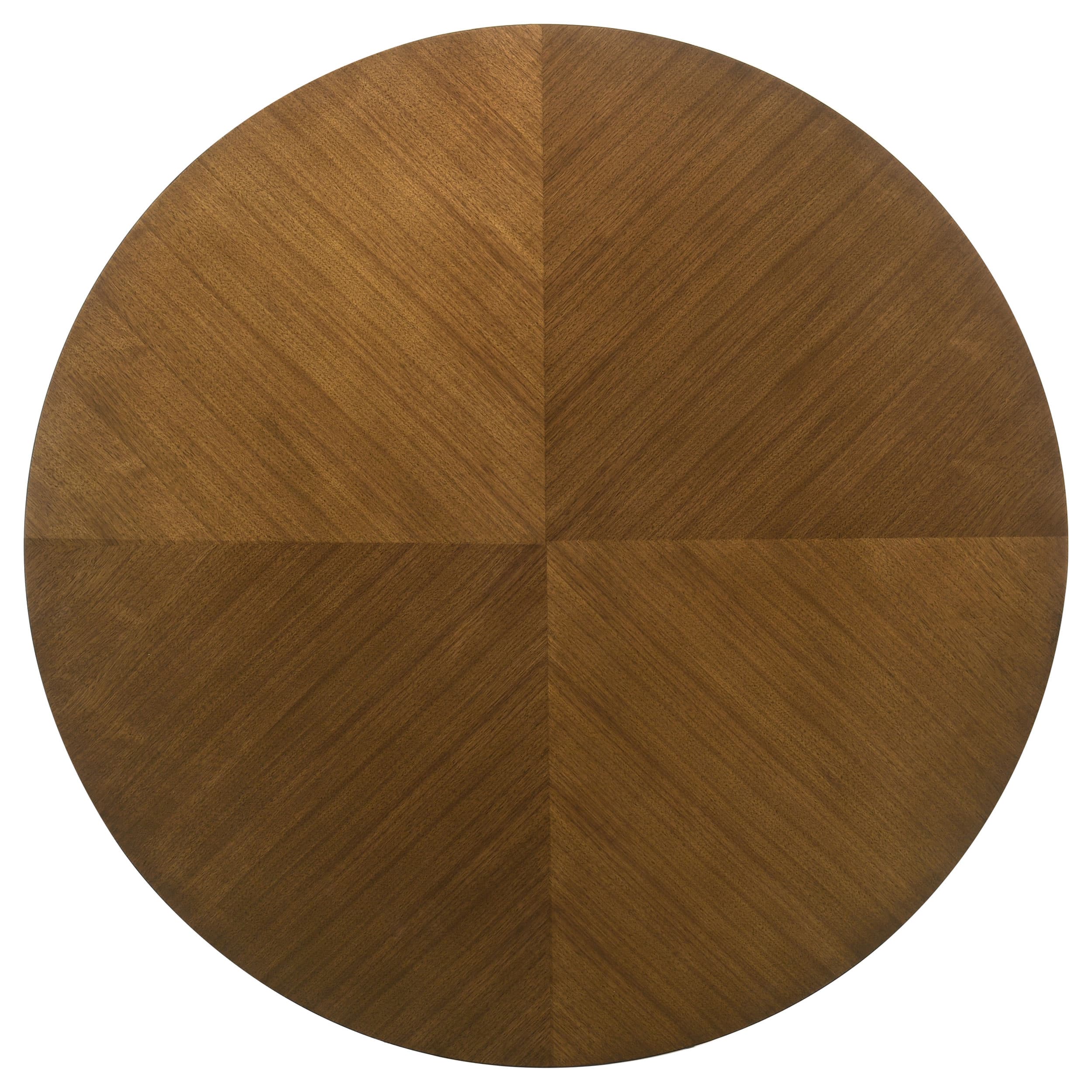 Galindo 5-piece 52-inch Round Dining Set Nutmeg and Walnut - Image 4