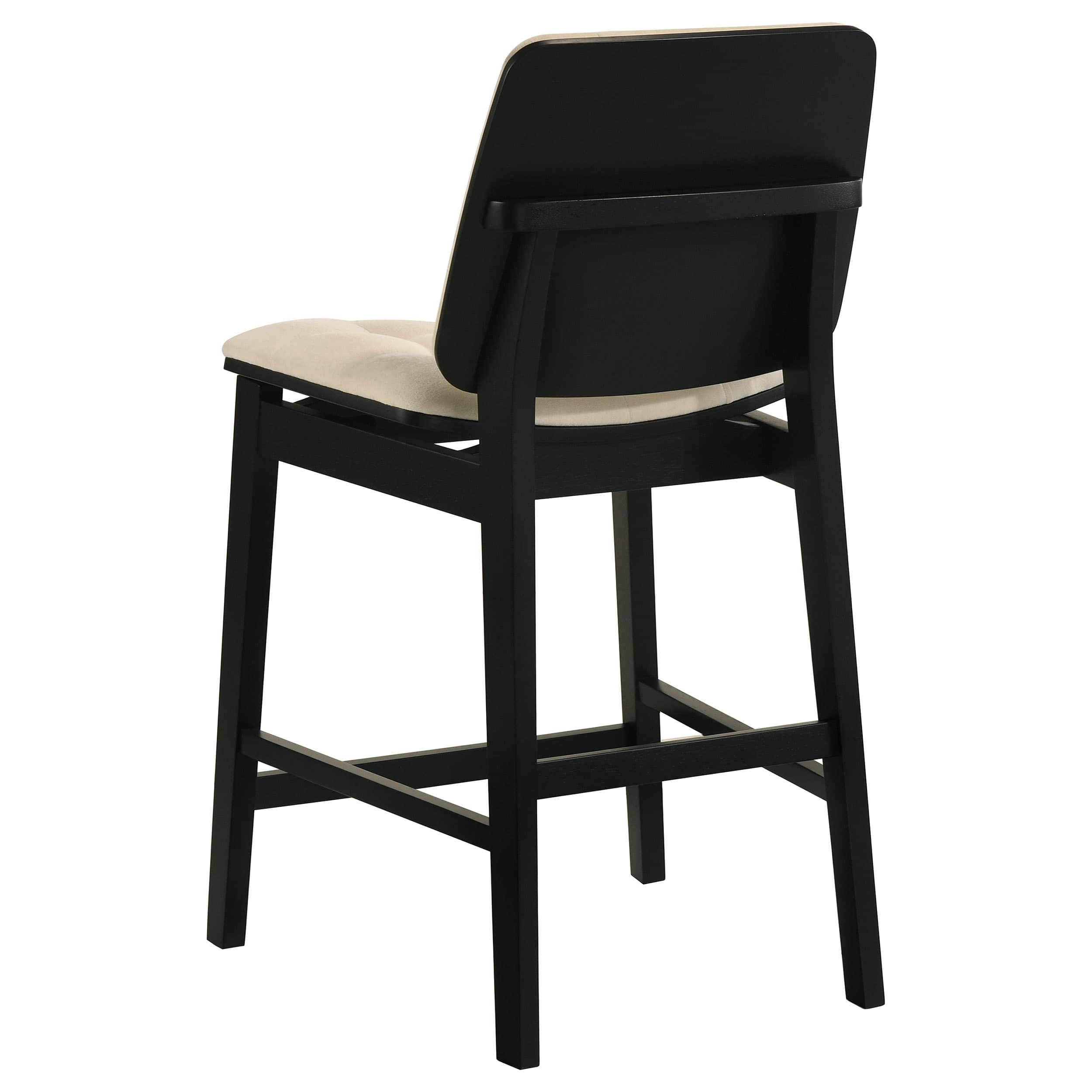 Decker 7-piece 70-inch Rectangular Counter Height Dining Set Cream and Black - Image 7