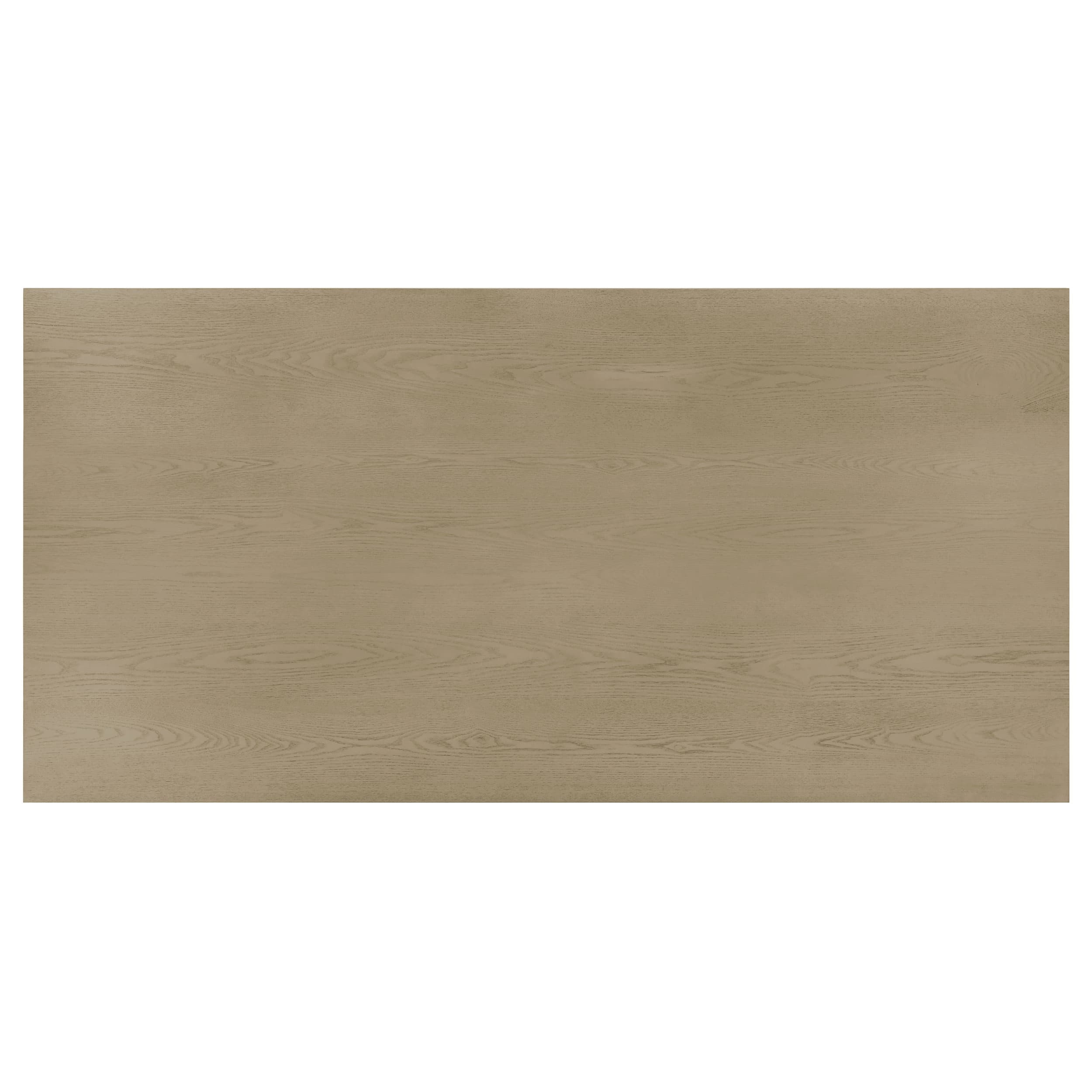 Decker 7-piece 70-inch Rectangular Counter Height Dining Set Cream and Natural Oak - Image 5