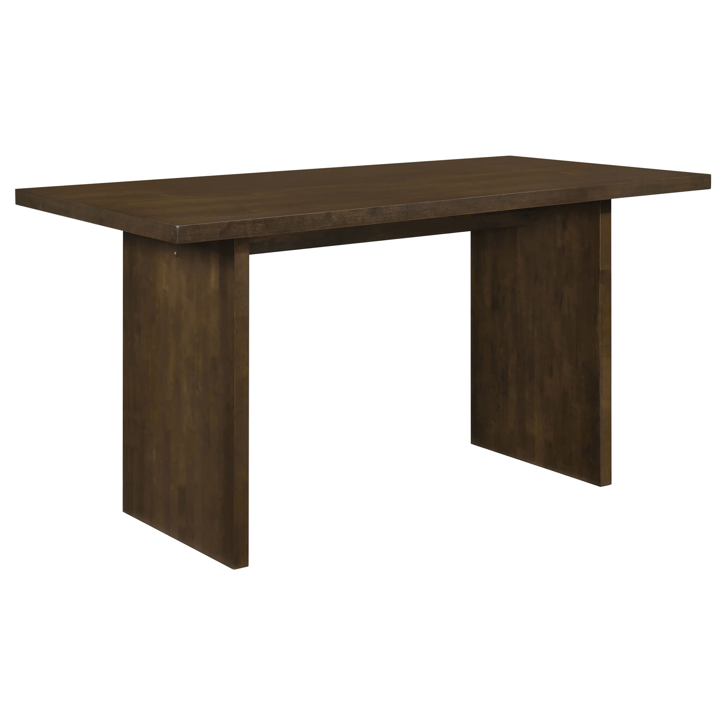 Decker 7-piece 70-inch Rectangular Counter Height Dining Set Cream and Walnut - Image 2