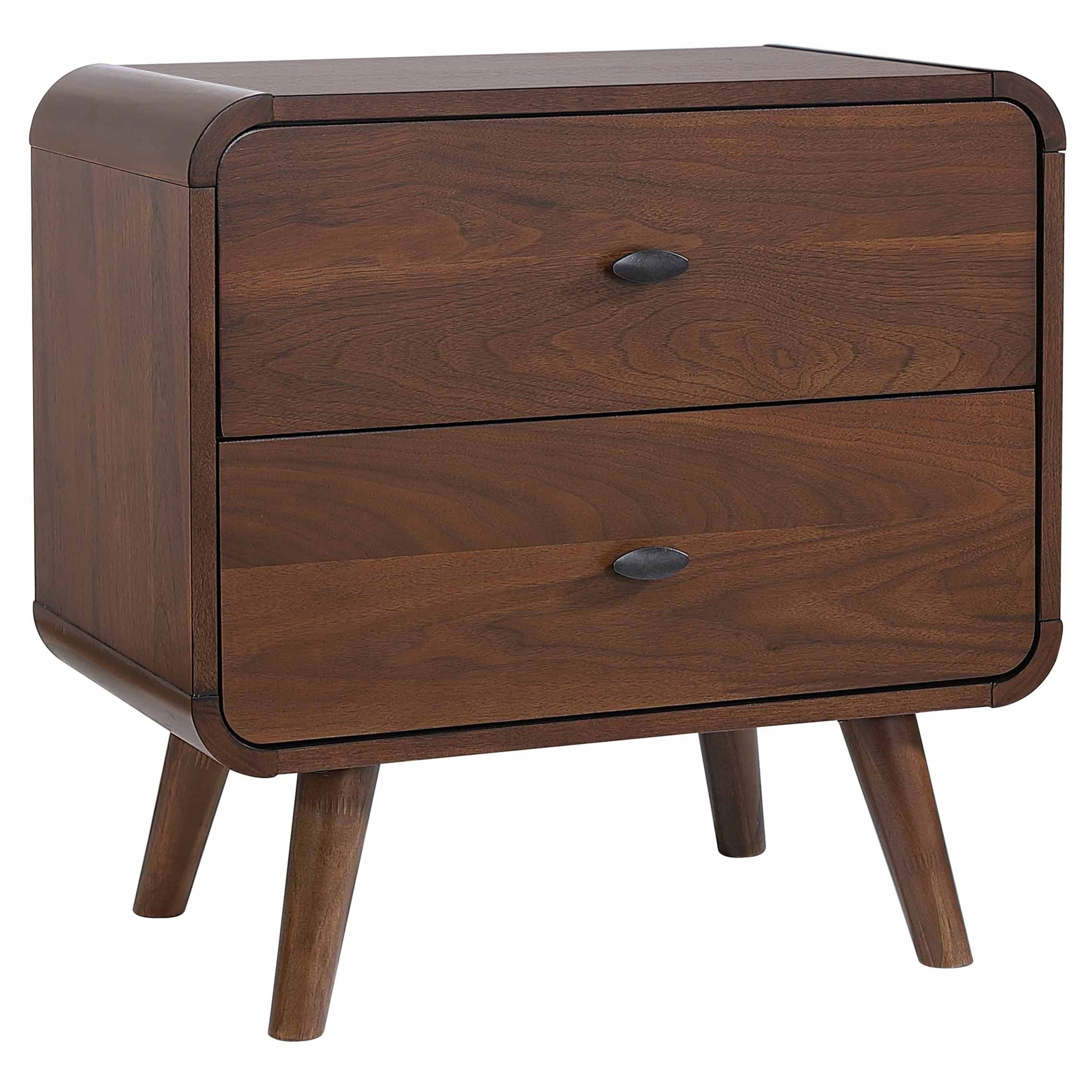 Robyn 4-piece Queen Bedroom Set Dark Walnut - Image 4