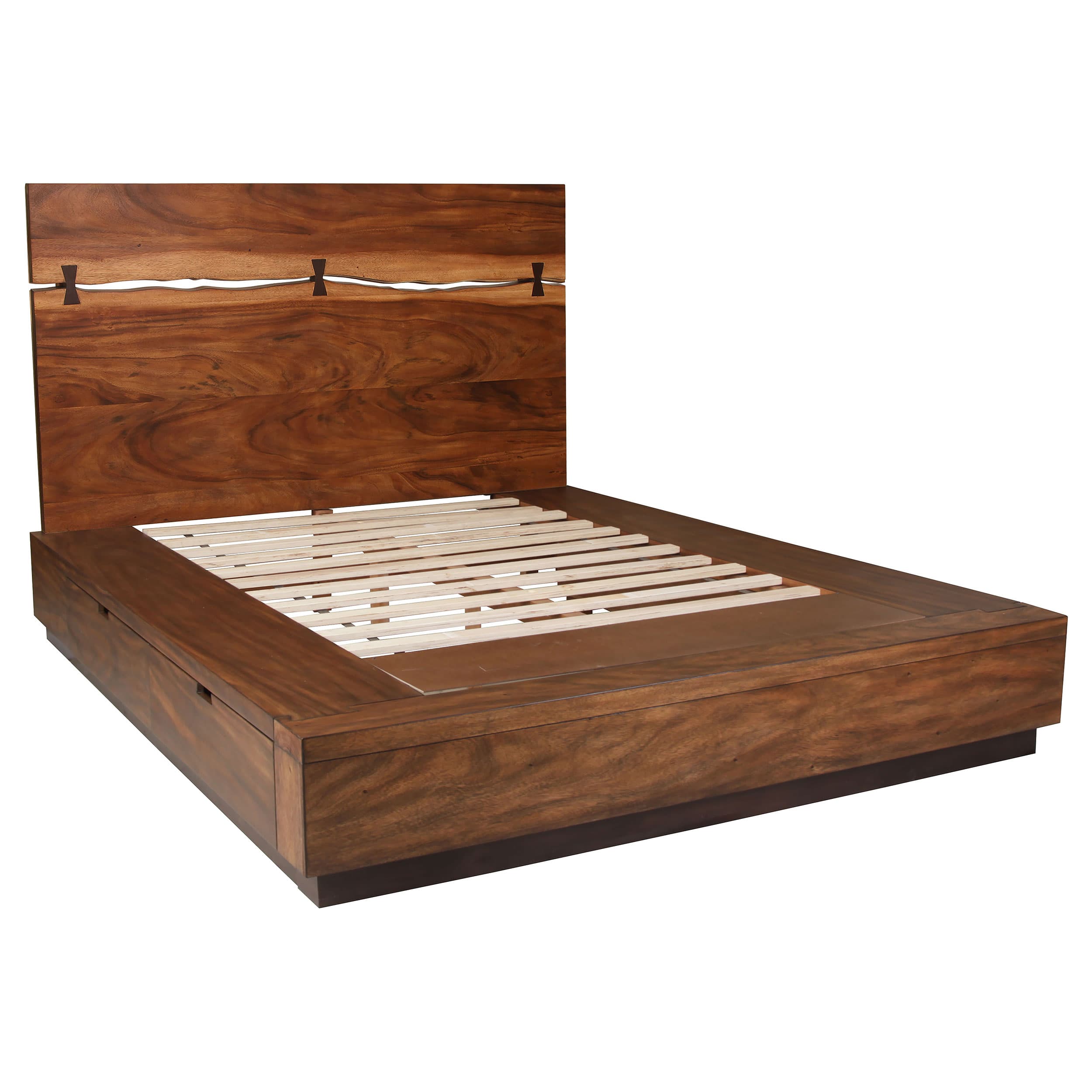 Winslow 4-piece Queen Bedroom Set Smokey Walnut - Image 2
