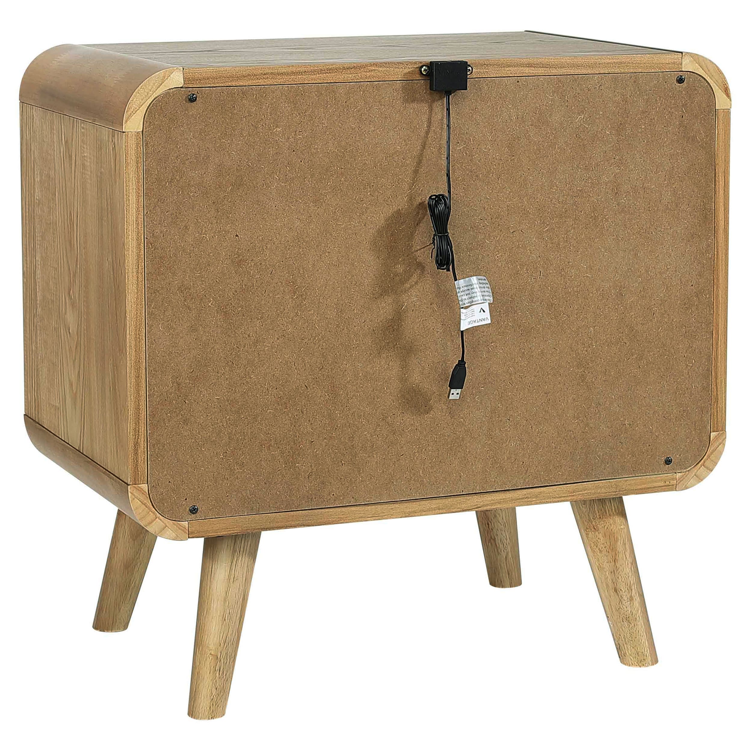 Robyn 4-piece Queen Bedroom Set Light Ash - Image 5