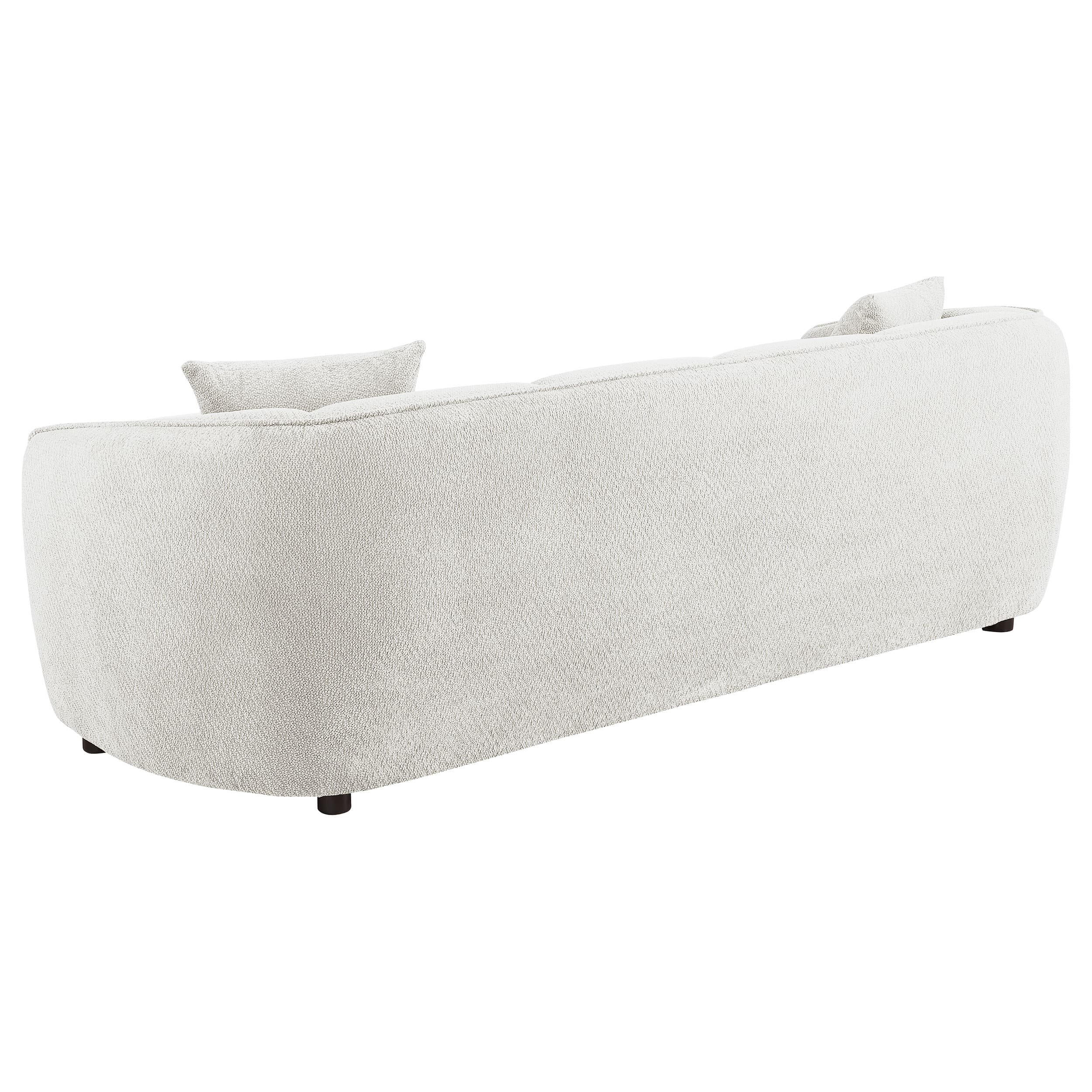 Aleisha 3-piece Fabric Upholstered Sofa Set Sand - Image 3