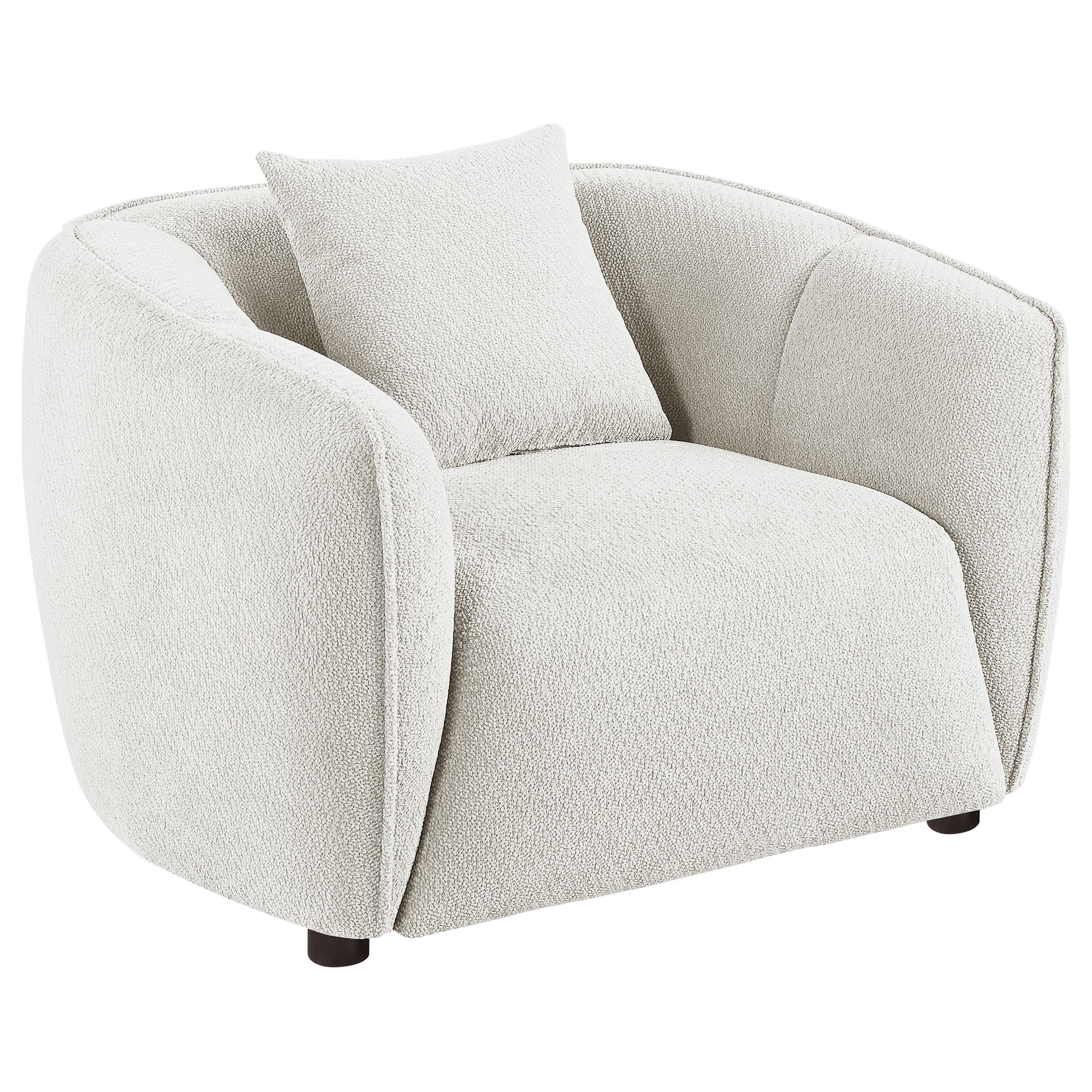 Aleisha 3-piece Fabric Upholstered Sofa Set Sand - Image 6