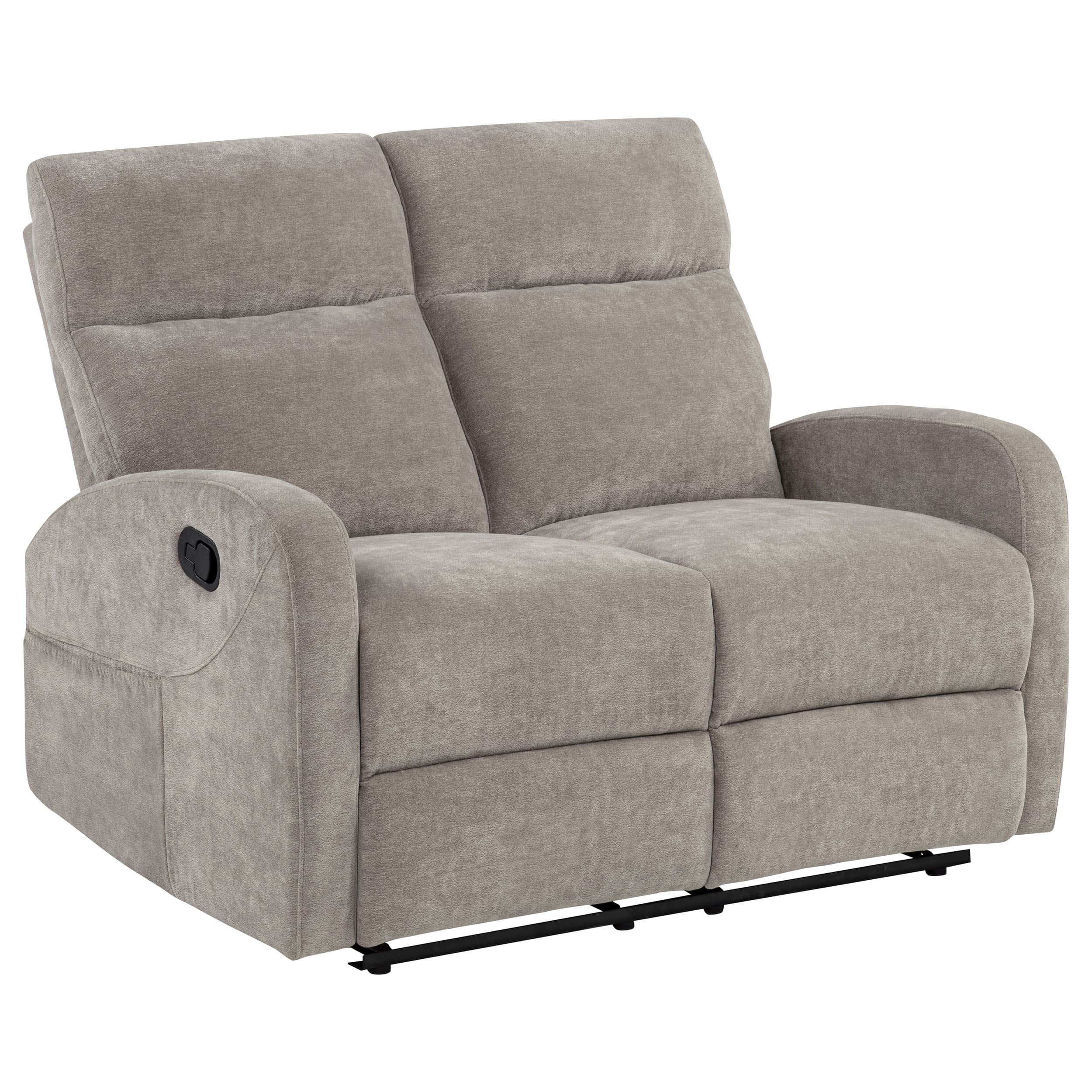 Hamilton 2-piece Chenille Manual Reclining Sofa Set Sand - Image 8