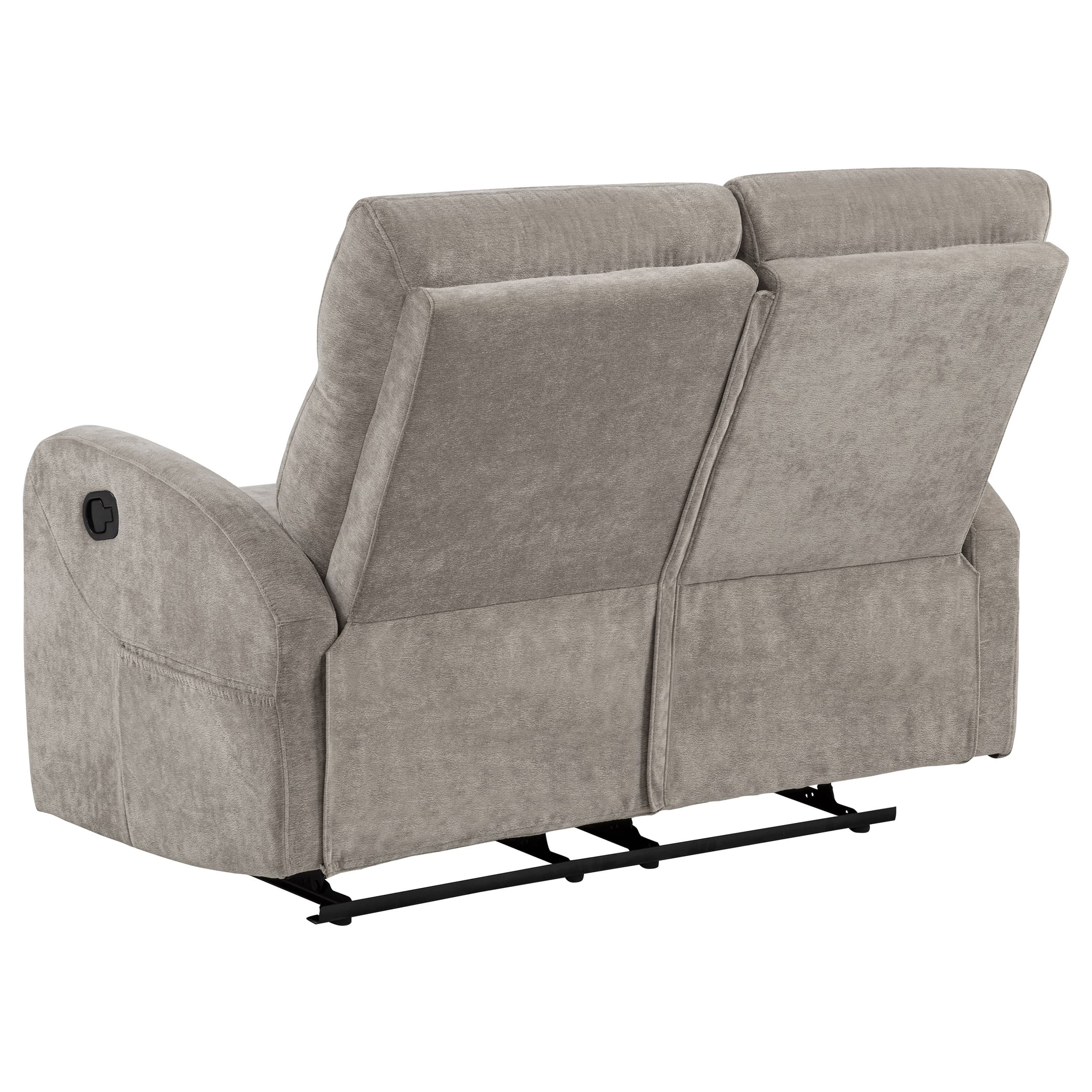 Hamilton 2-piece Chenille Manual Reclining Sofa Set Sand - Image 10