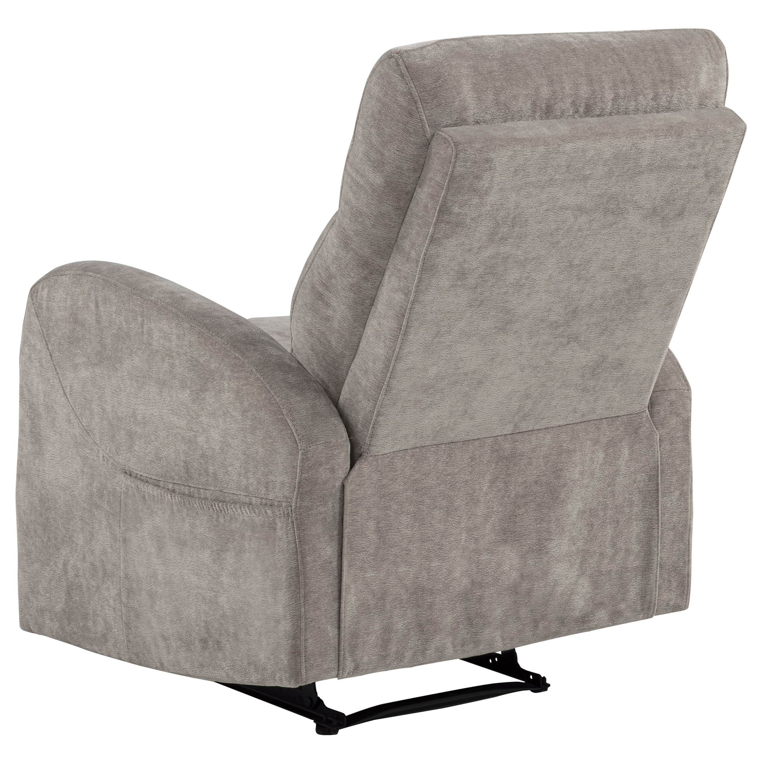 Hamilton 3-piece Chenille Manual Reclining Sofa Set Sand - Image 11
