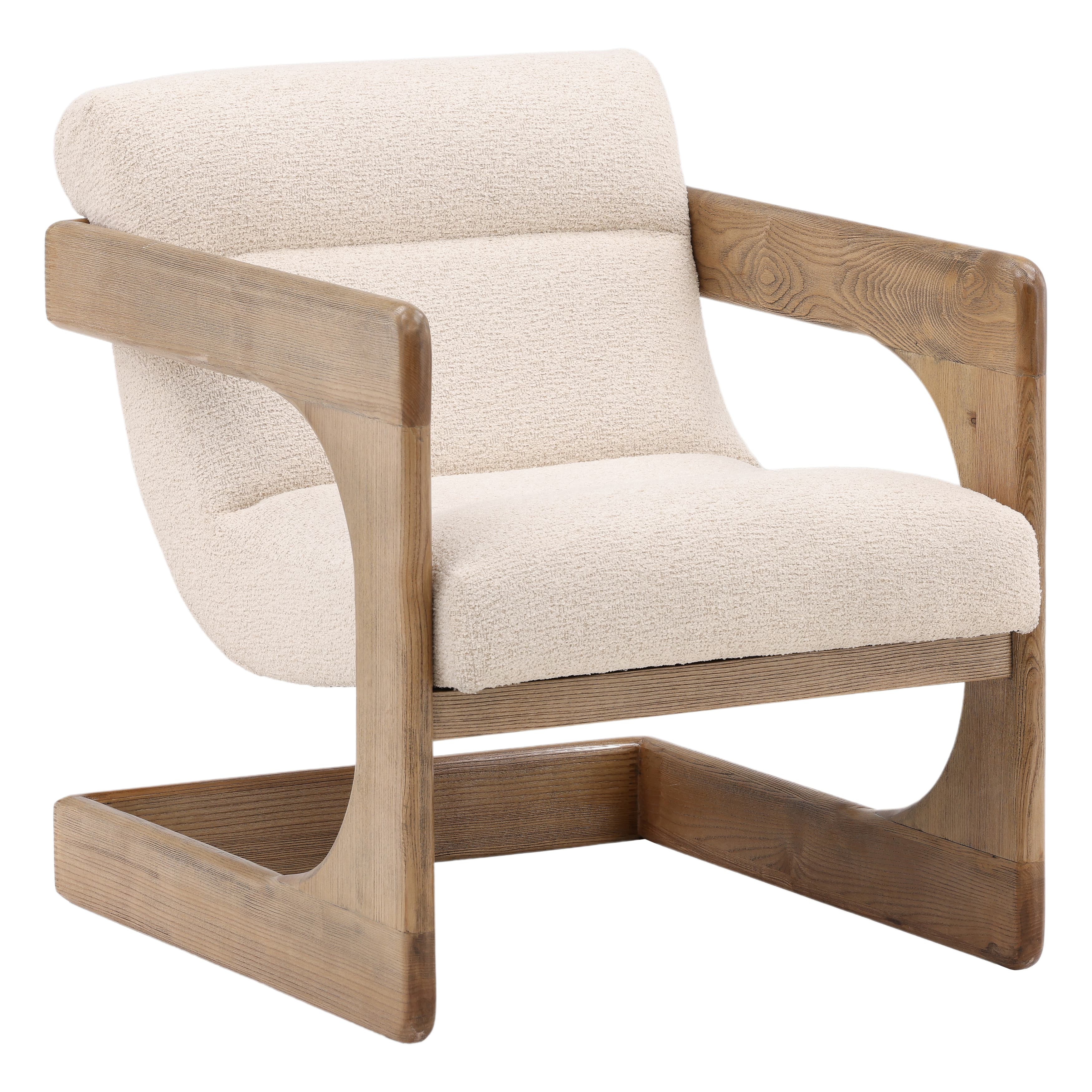 Bridges Occasional Chair Cream - Image 1