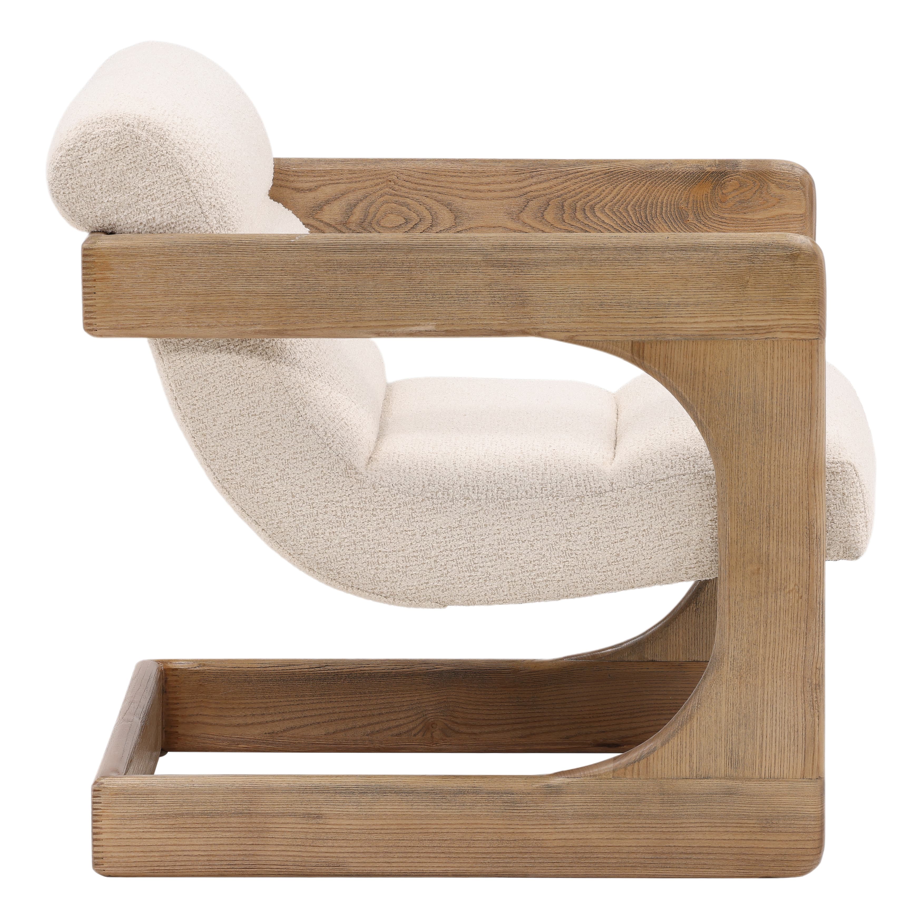 Bridges Occasional Chair Cream - Image 3