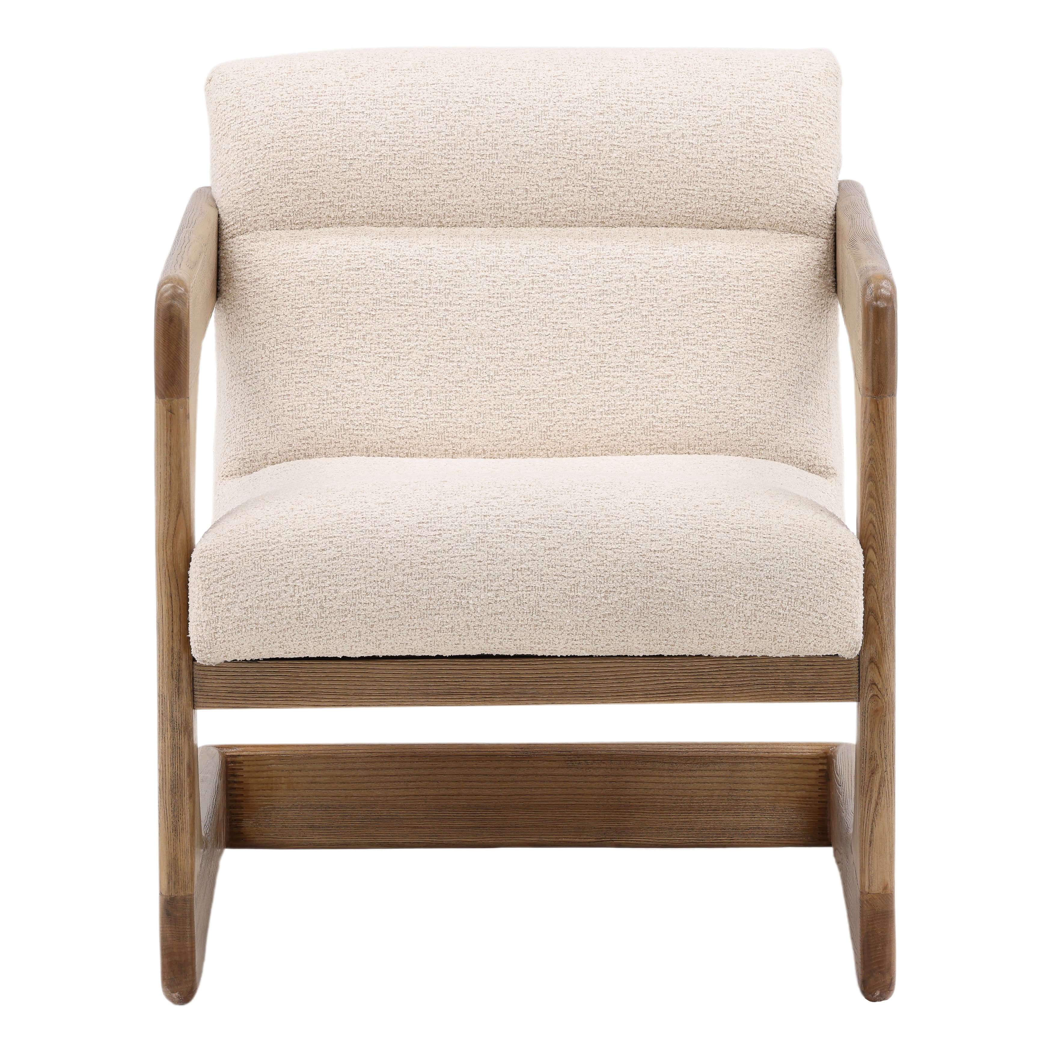 Bridges Occasional Chair Cream - Image 2