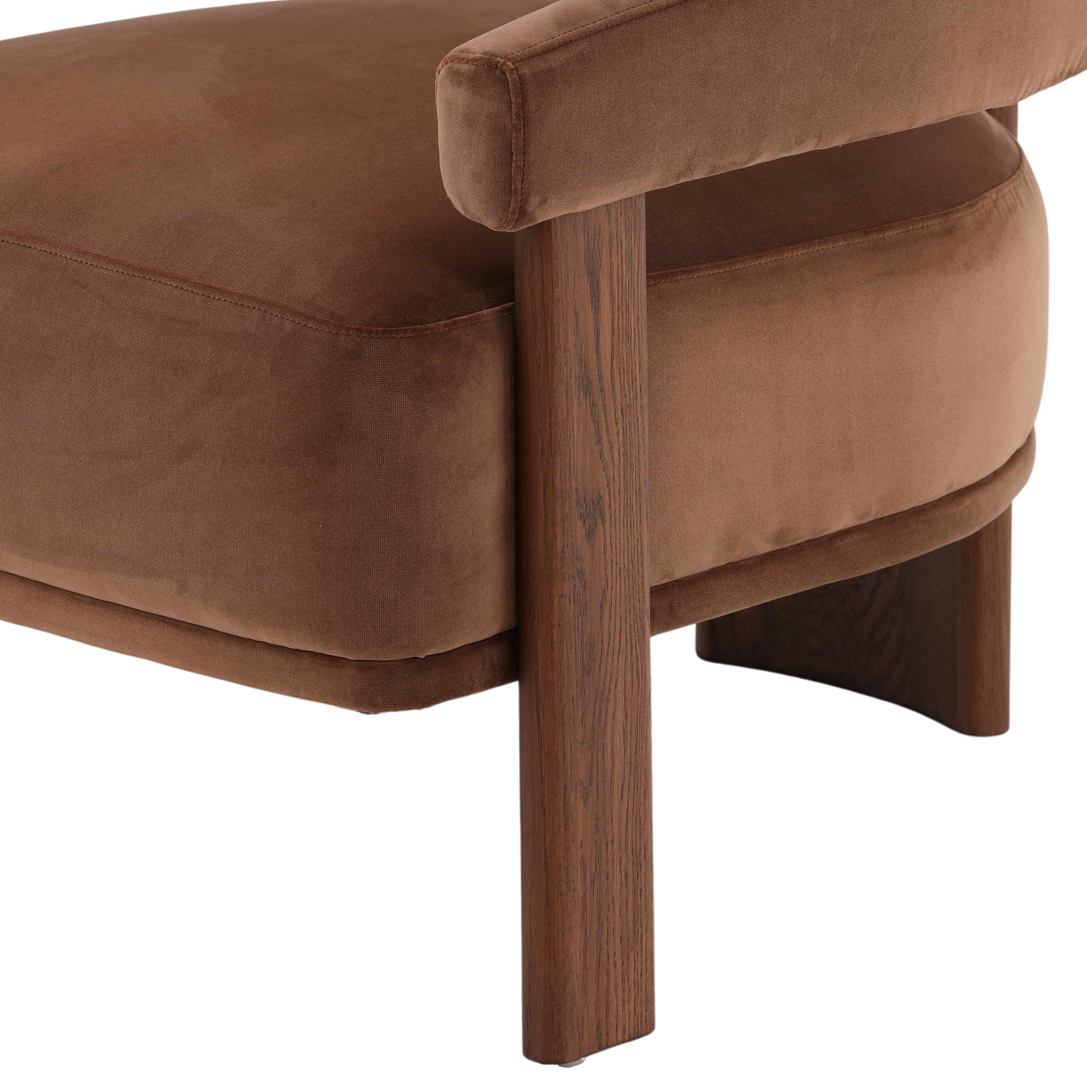 Averie Occasional Chair Brown - Image 6