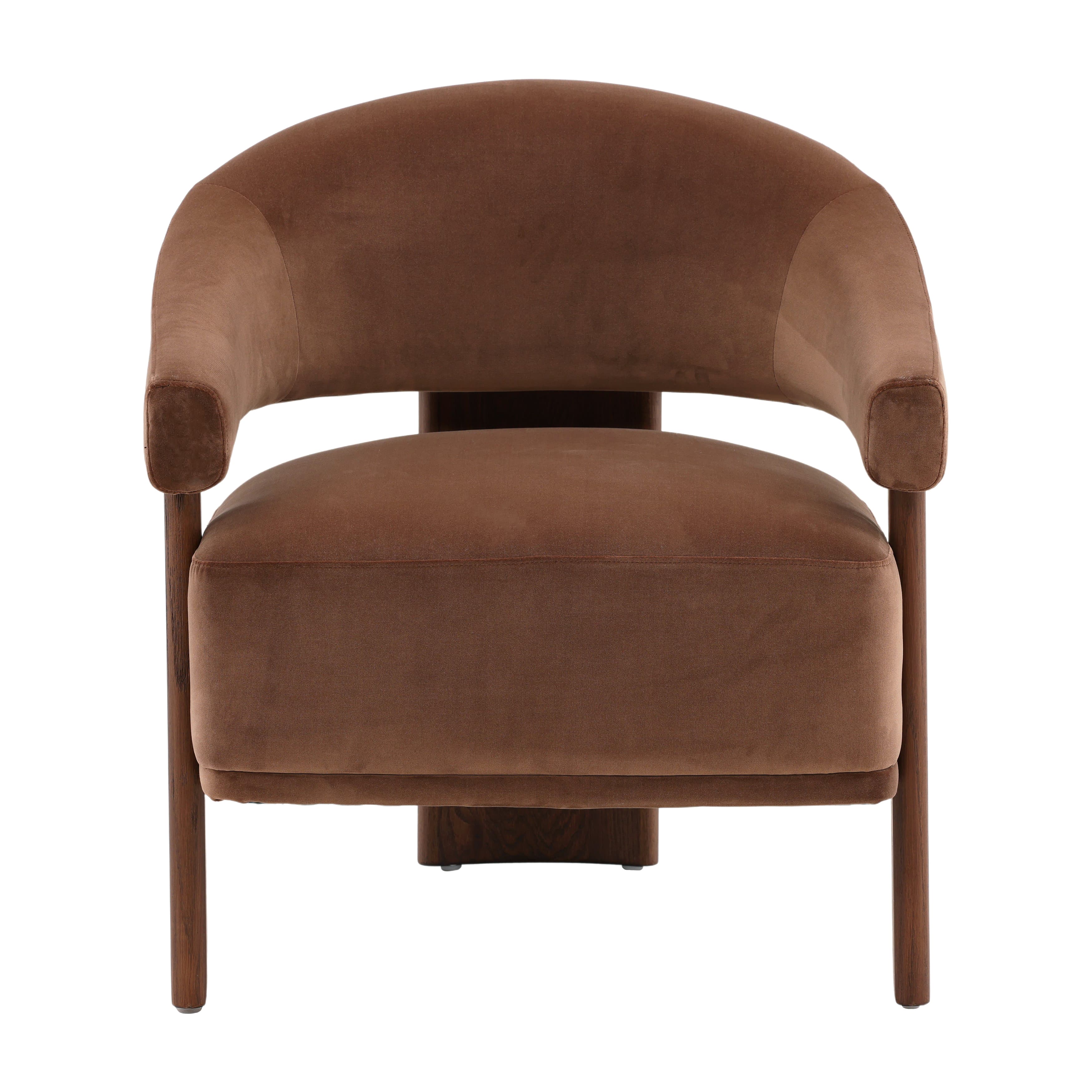 Averie Occasional Chair Brown - Image 2