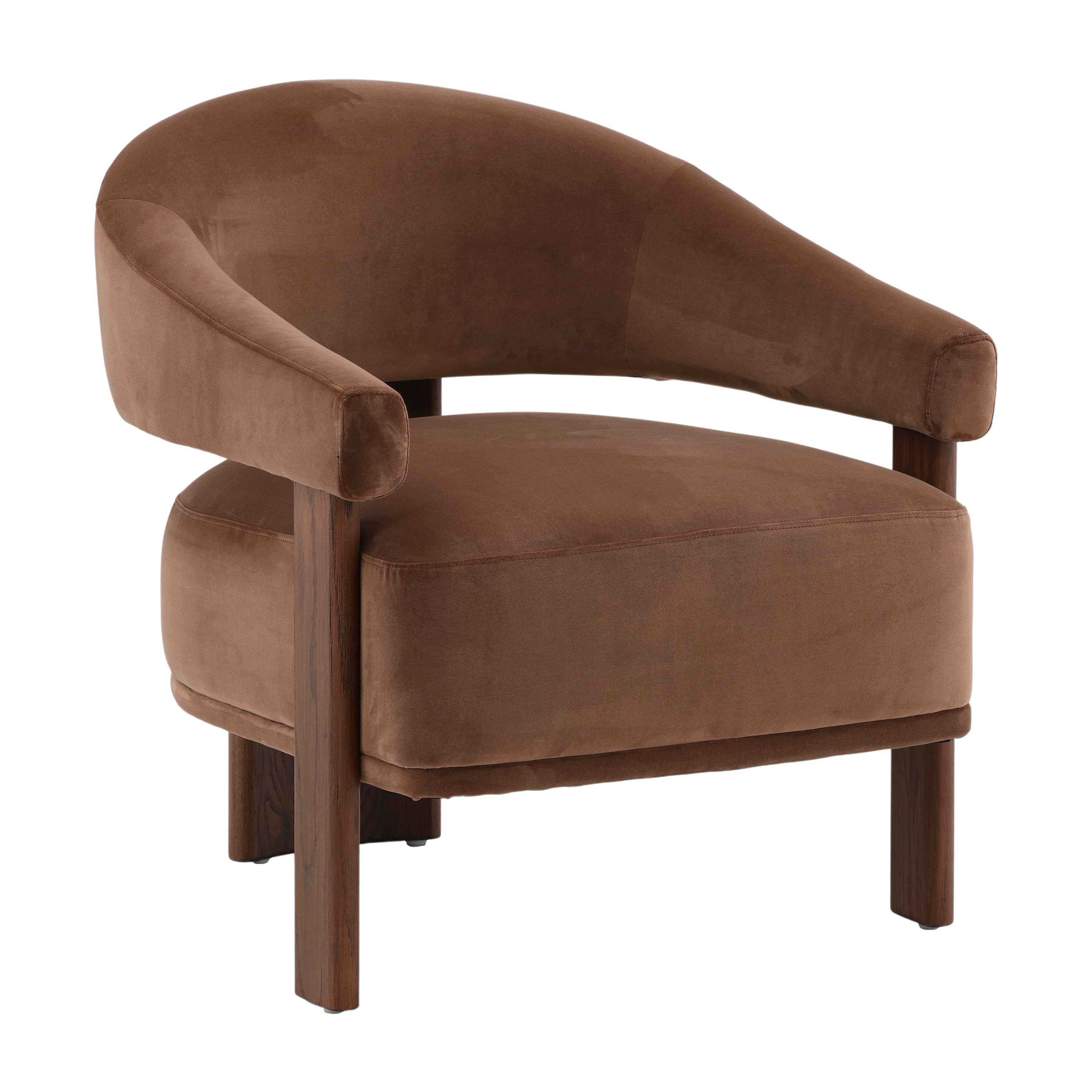 Averie Occasional Chair Brown - Image 1