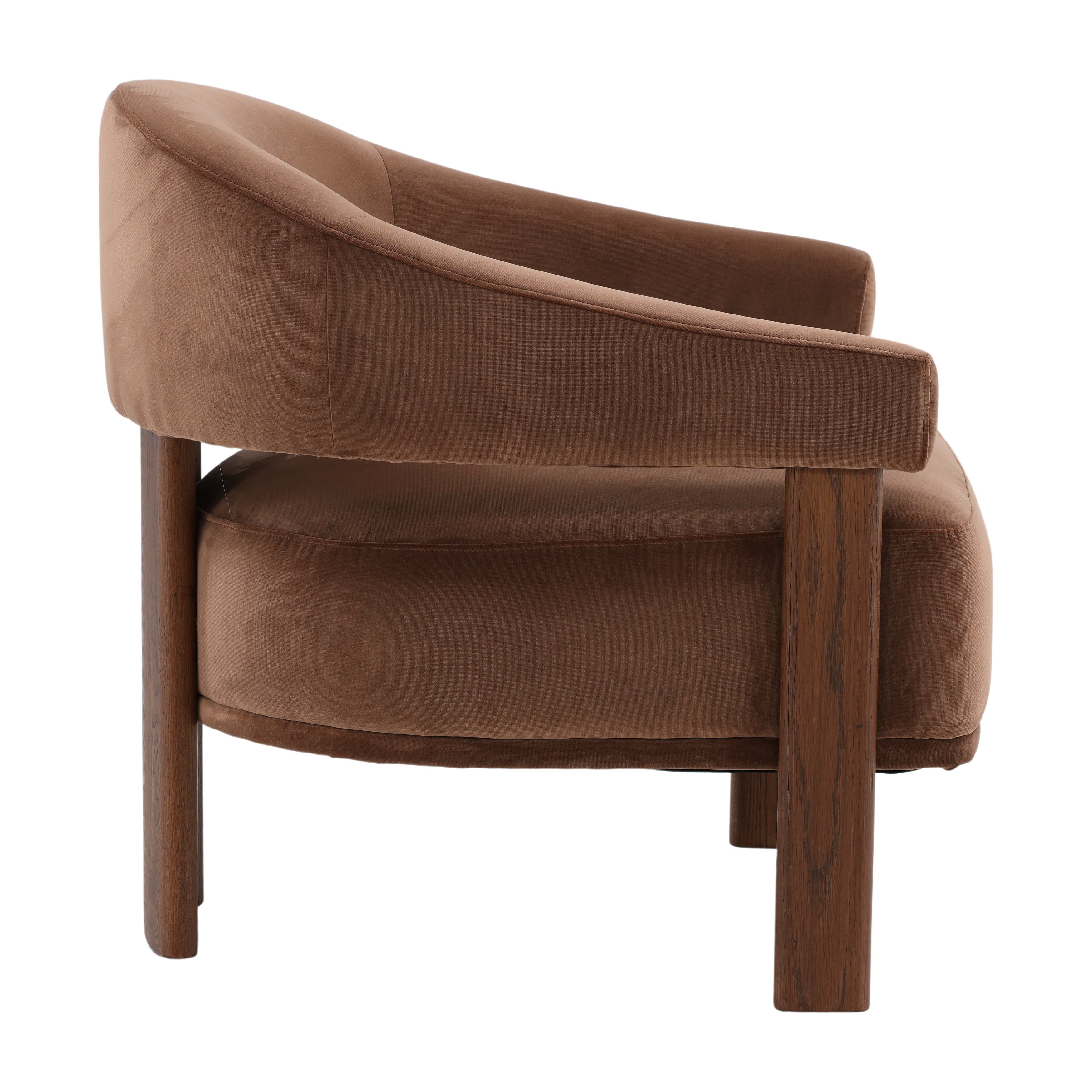 Averie Occasional Chair Brown - Image 3