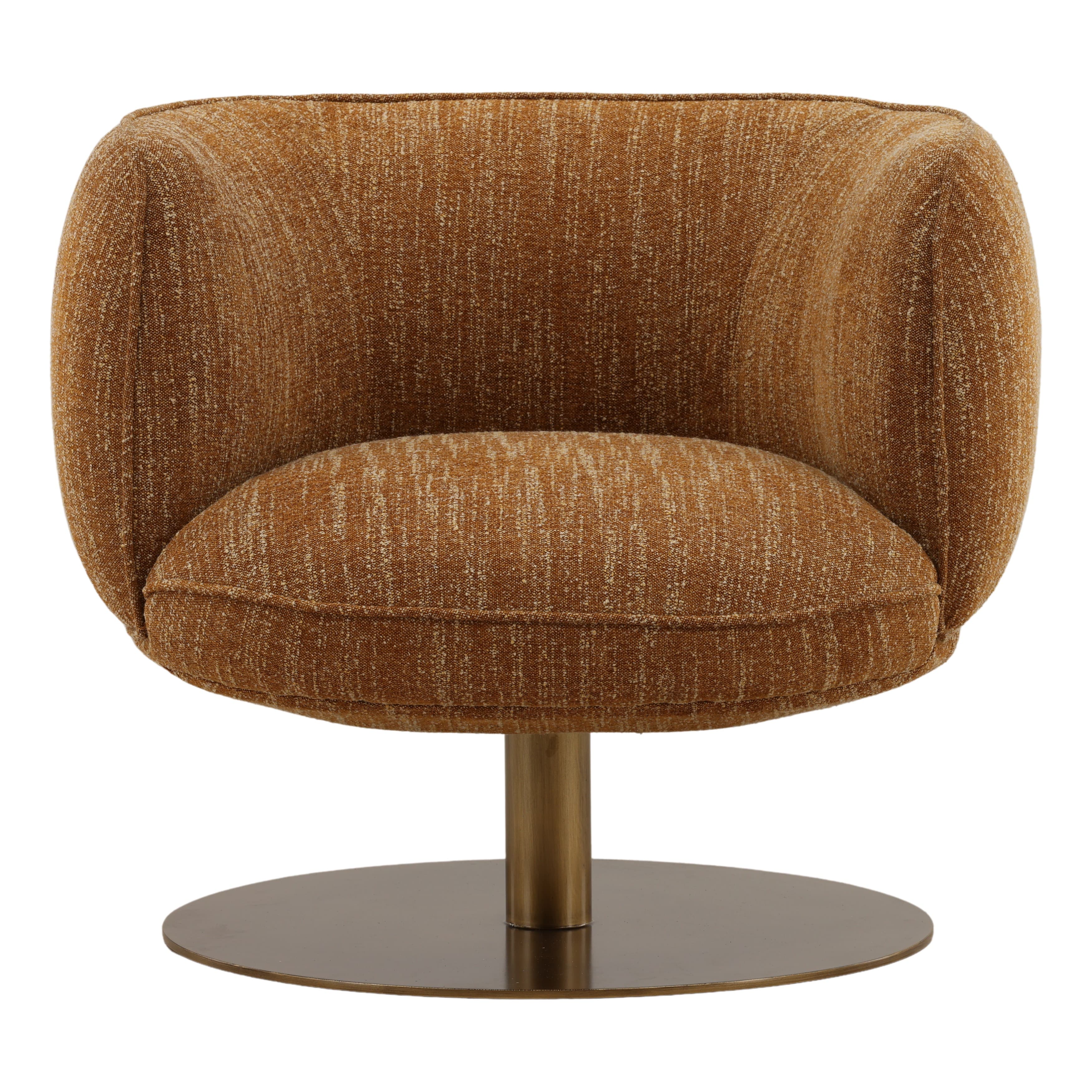 Aisha Swivel Chair Mustard - Image 2