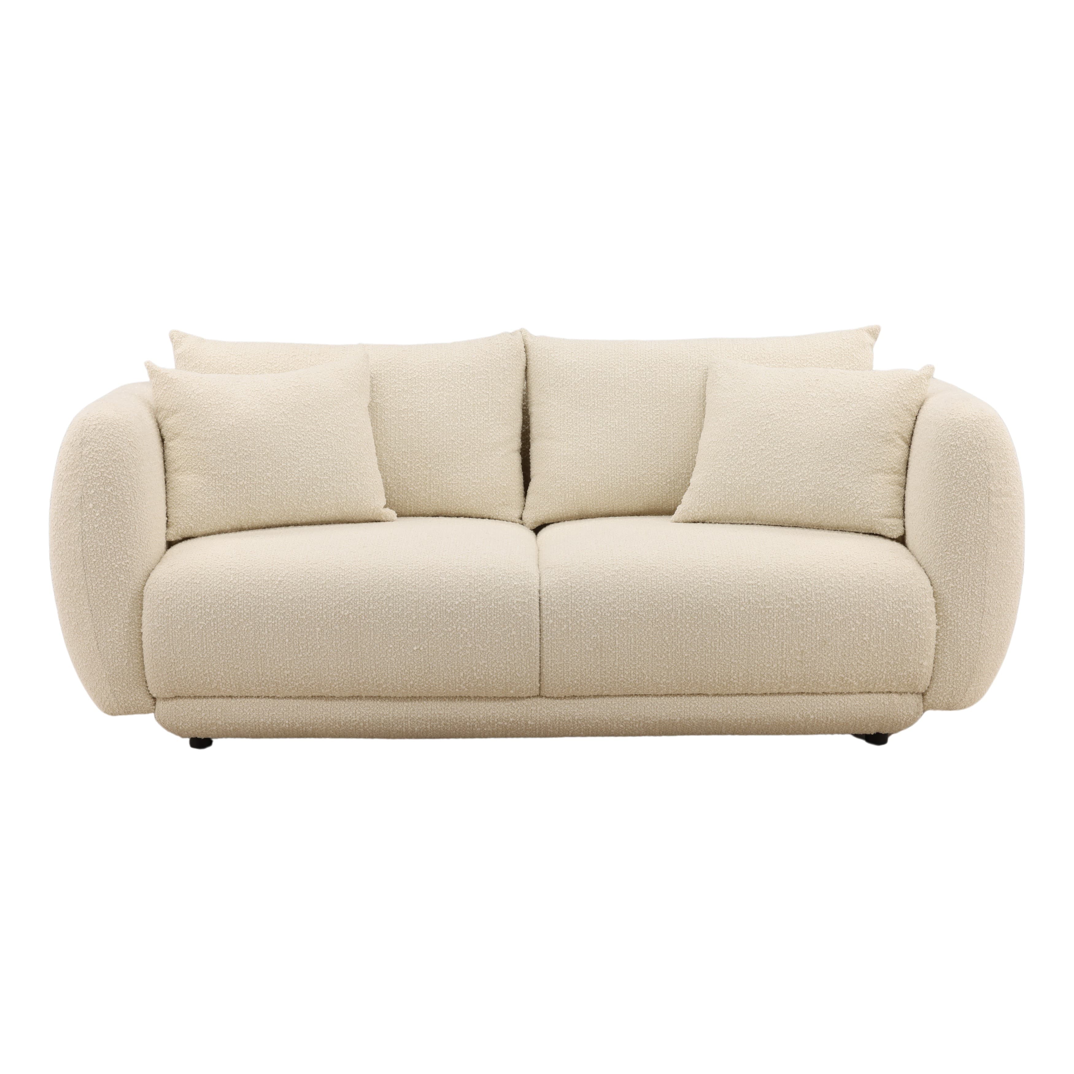 Briceida Sofa Cream - Image 2