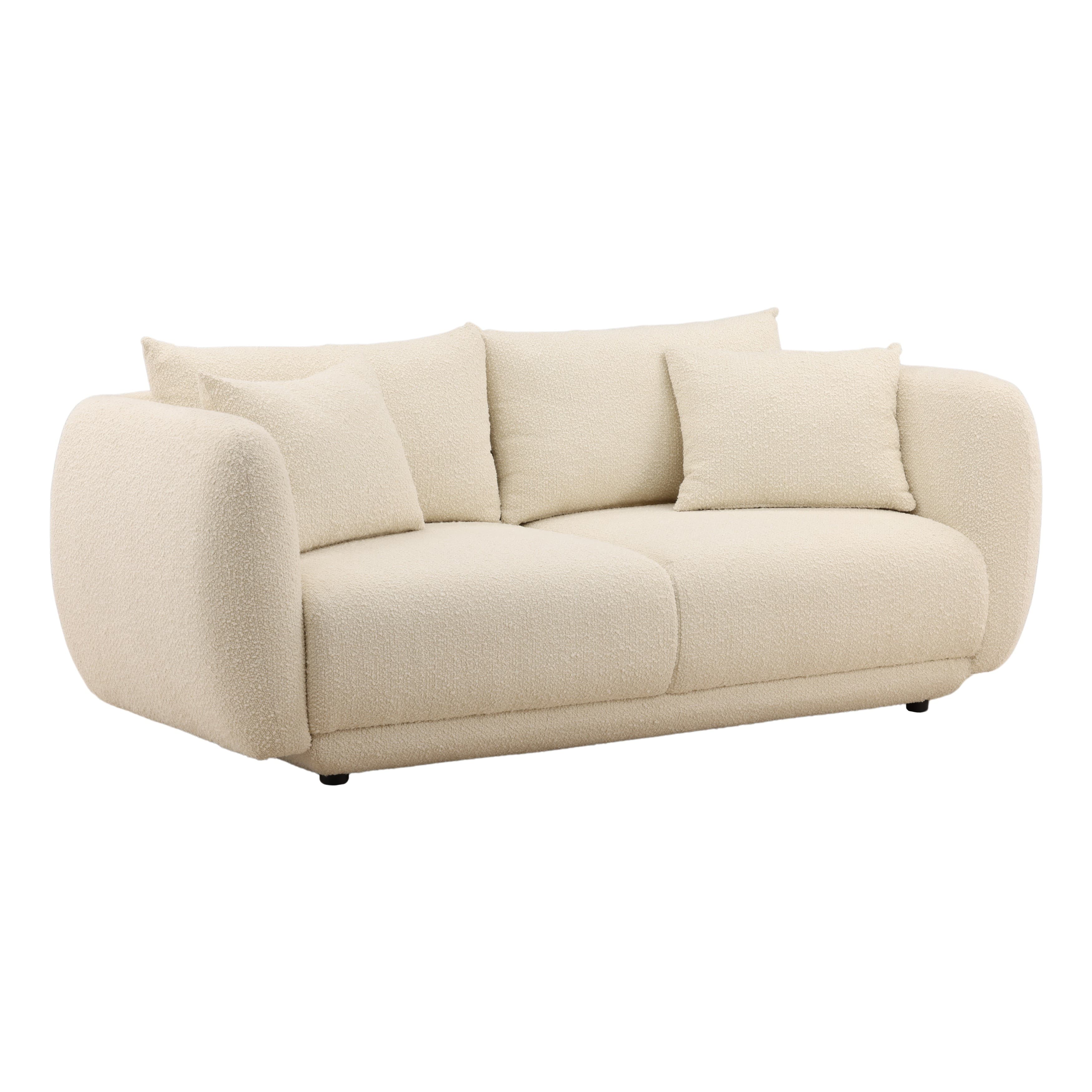 Briceida Sofa Cream - Image 1