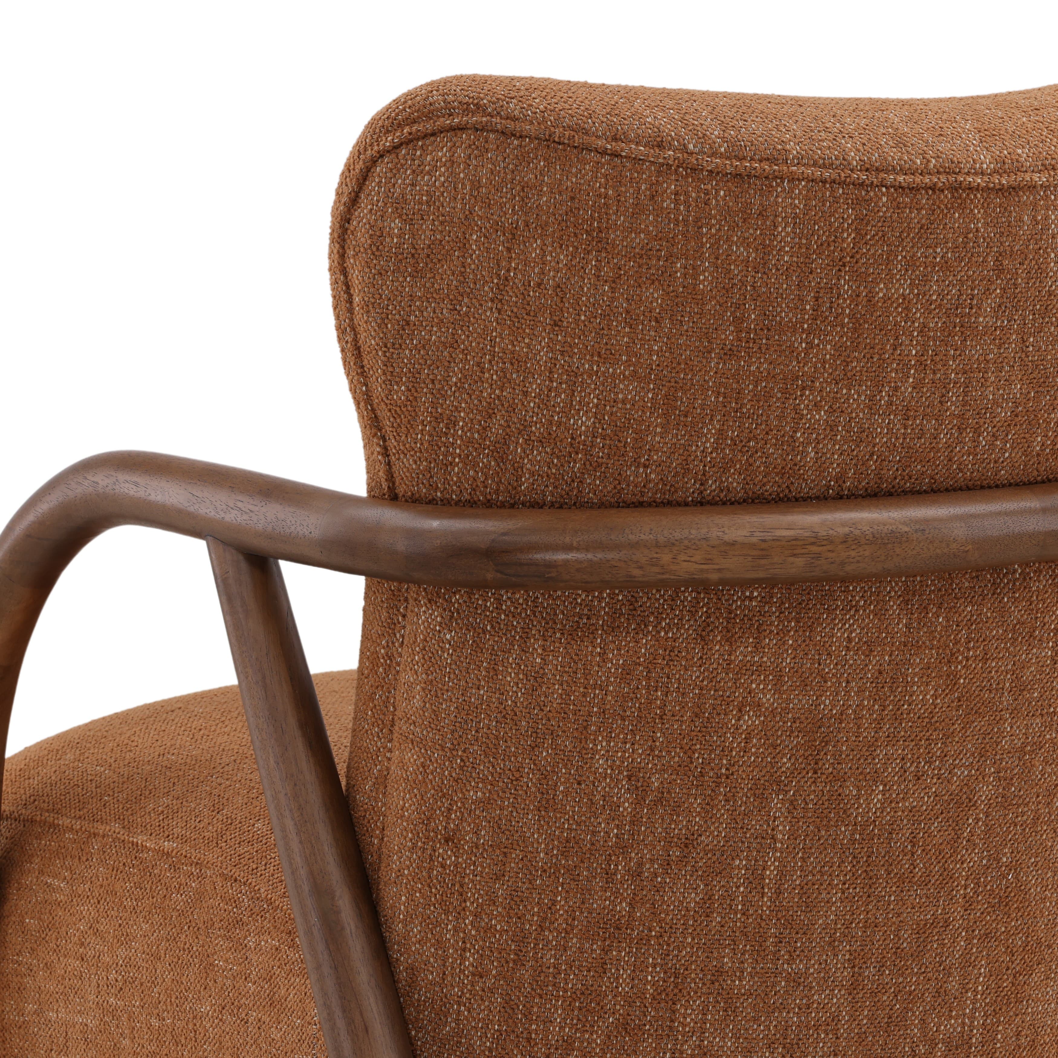Francelia Occasional Chair Ginger - Image 6