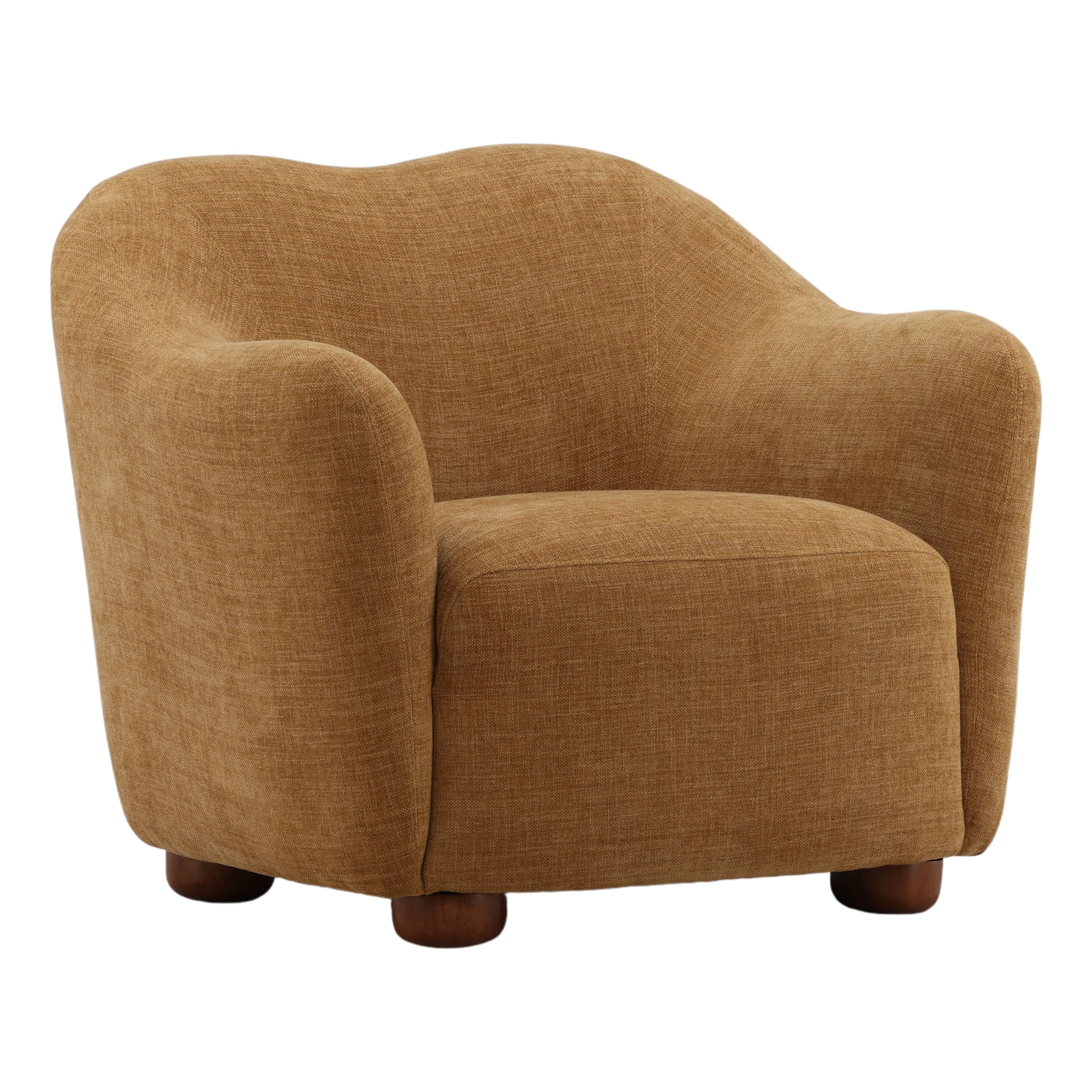 Francesca Sofa Chair Ochre - Image 1