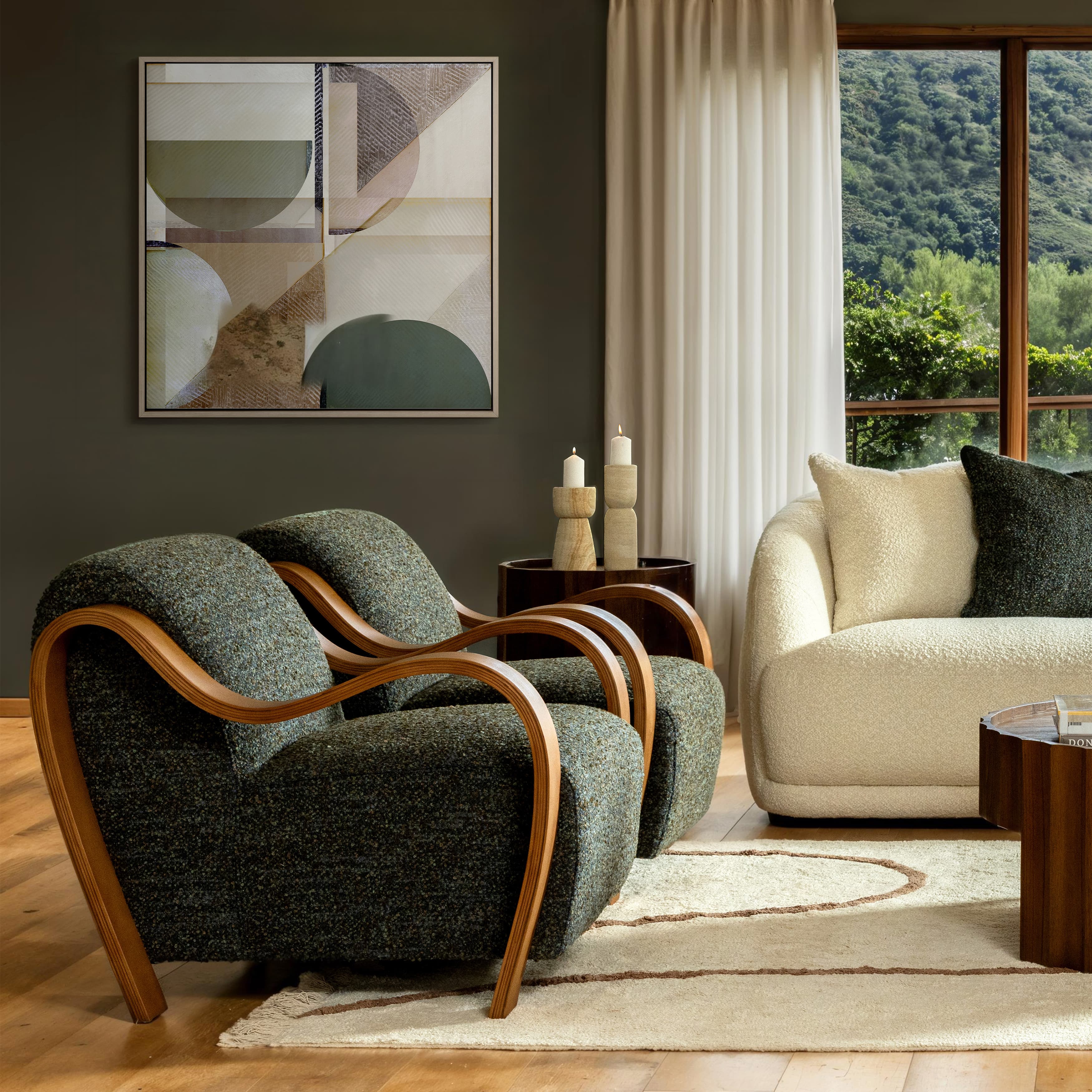 Amabel Occasional Chair Blue - Image 8
